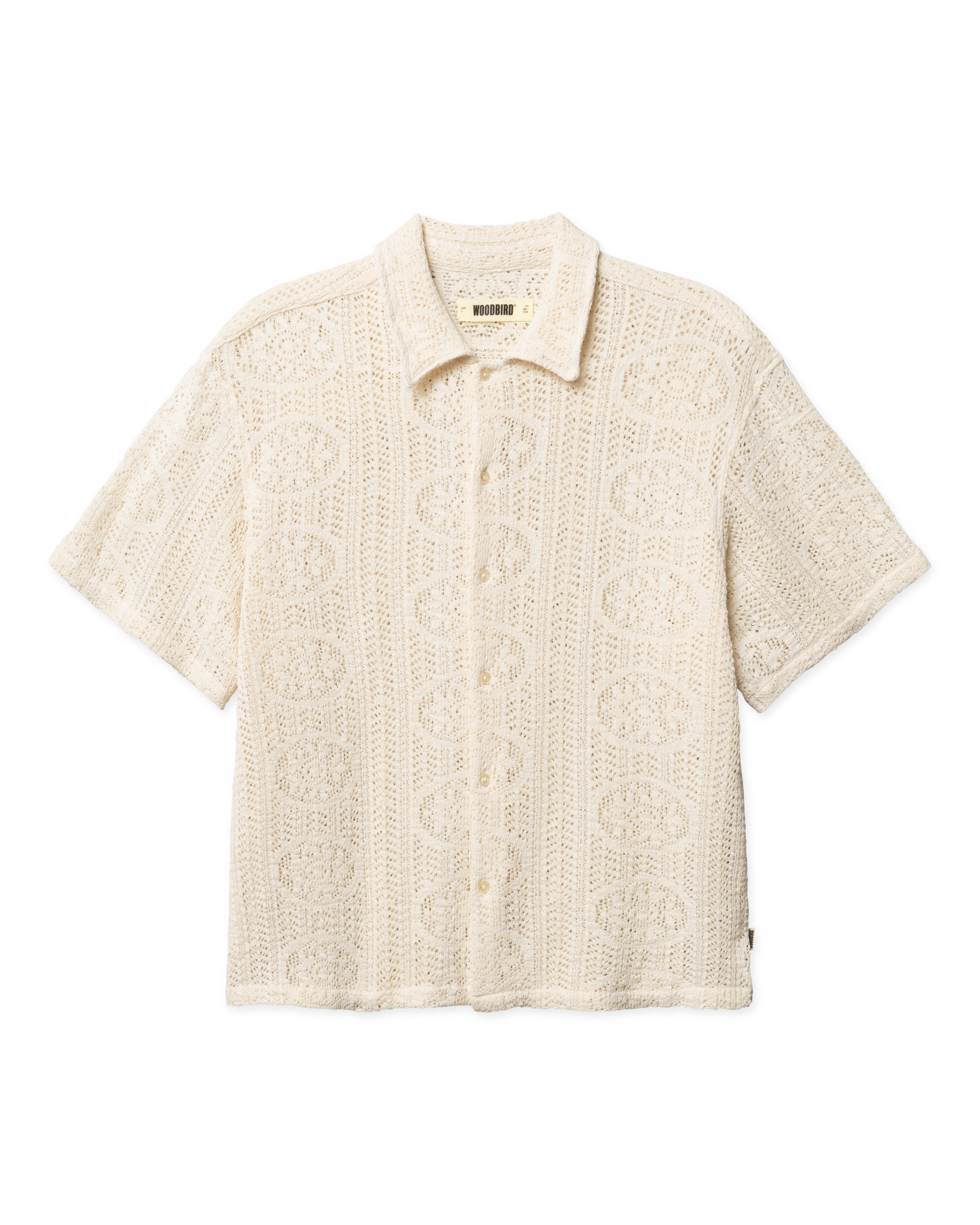 Woodbird WBWang Knit Shirt Shirts Off White