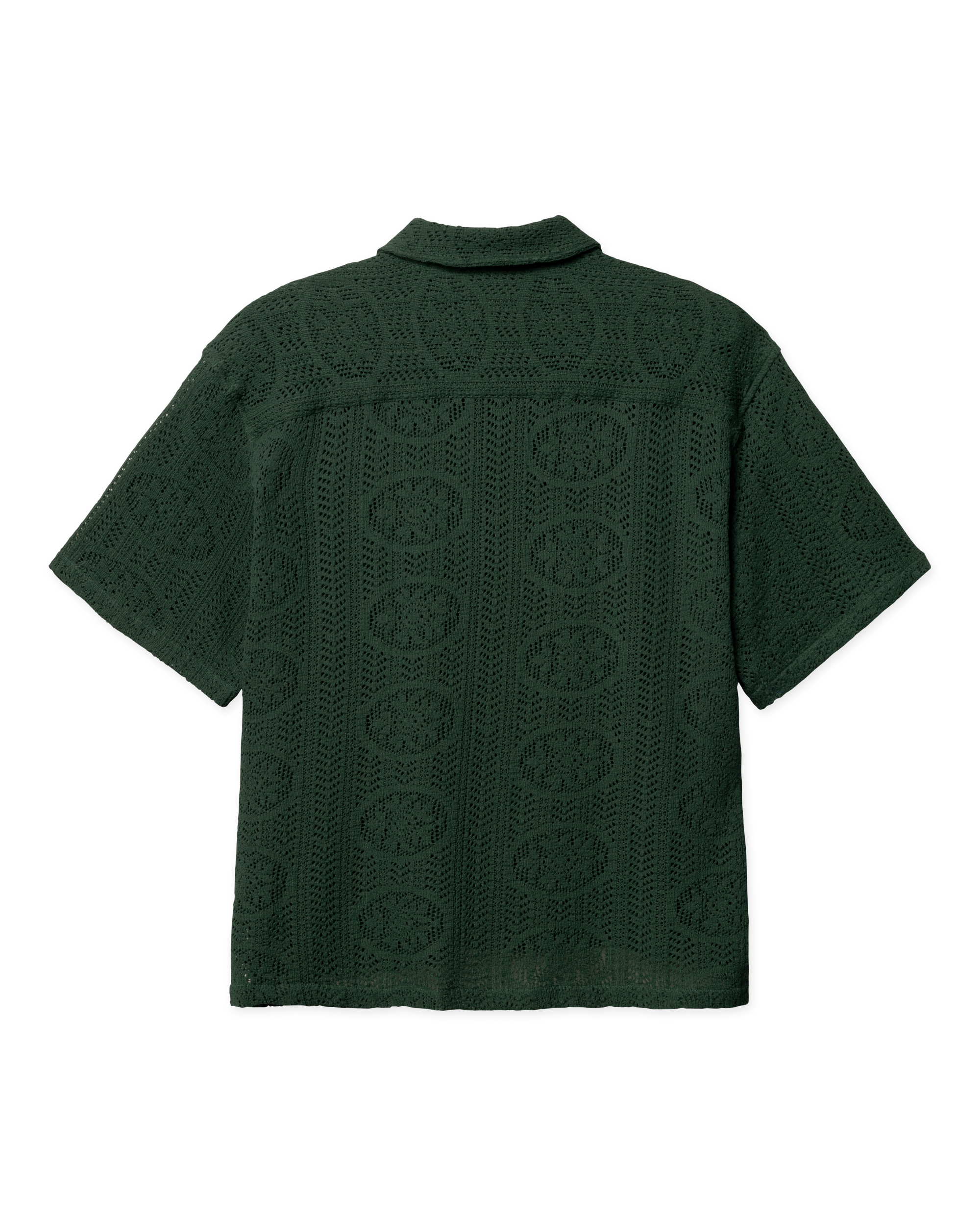 Woodbird WBWang Knit Shirt Shirts Pine Green