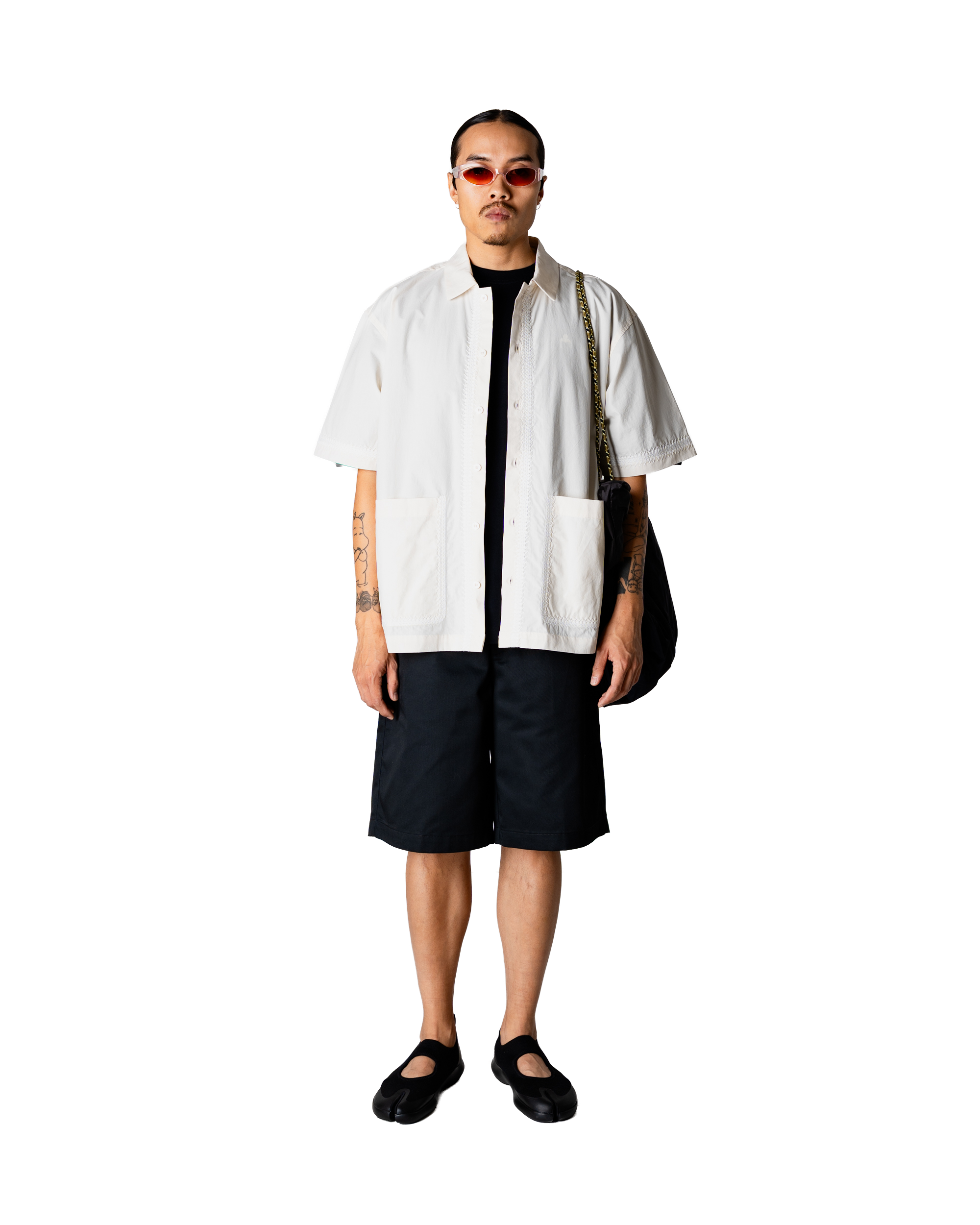 Woodbird WBWang Line Shirt Shirts Off White