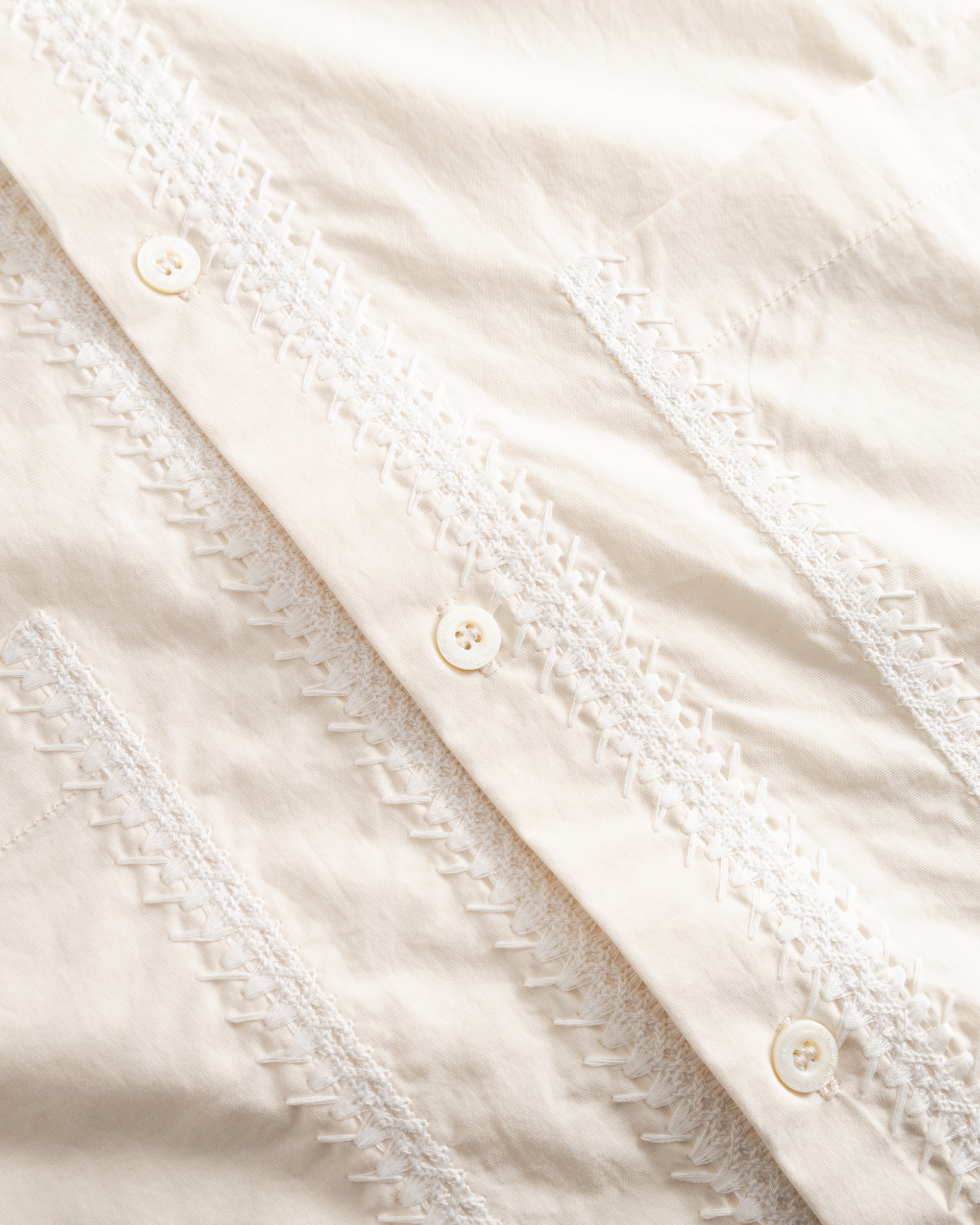 Woodbird WBWang Line Shirt Shirts Off White