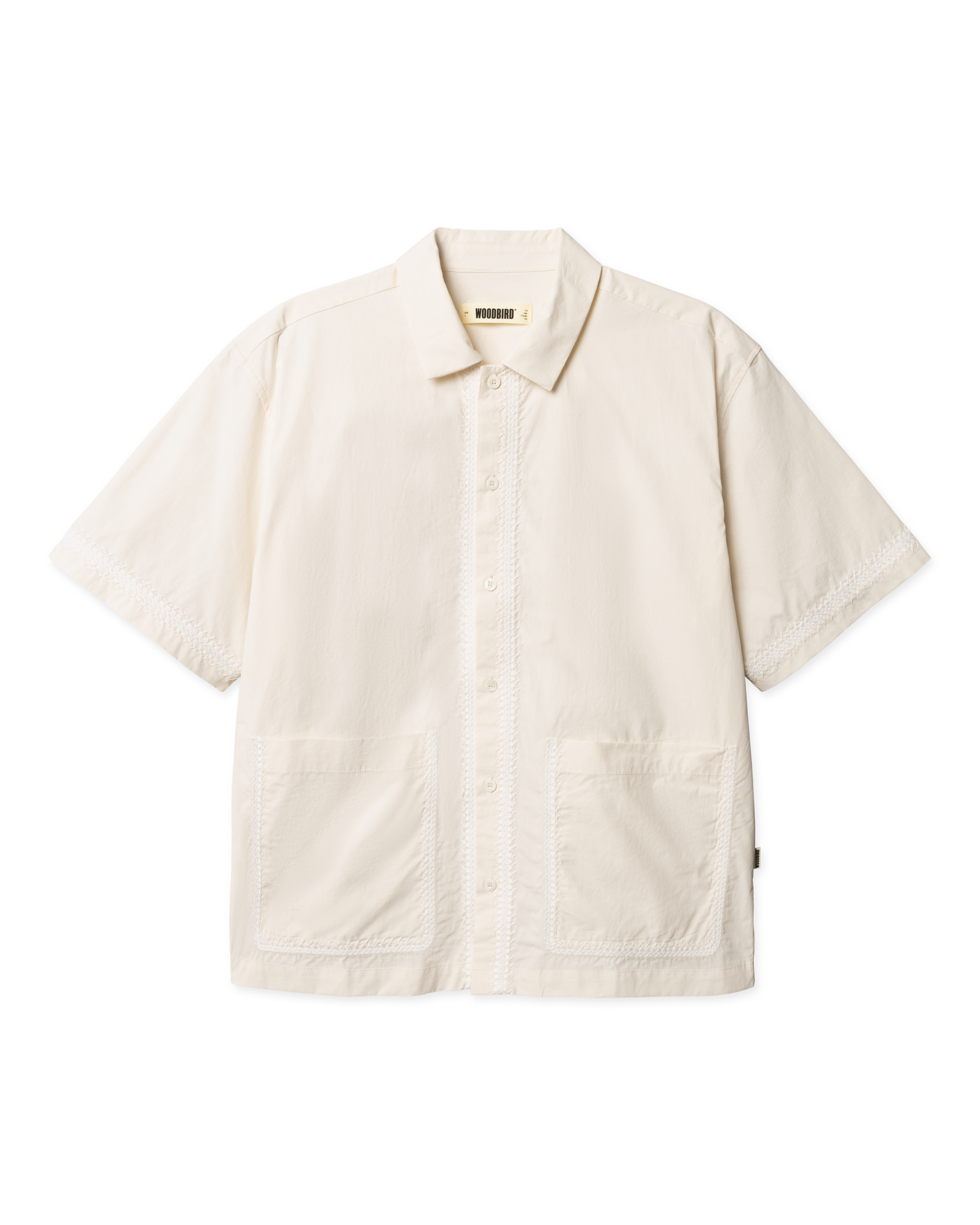 Woodbird WBWang Line Shirt Shirts Off White