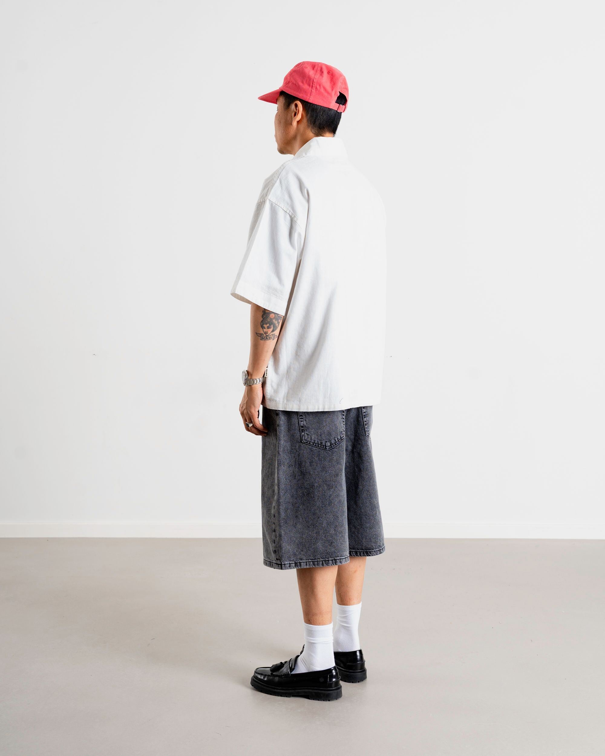 Woodbird WBWang Tiger Shirt Shirts Off White