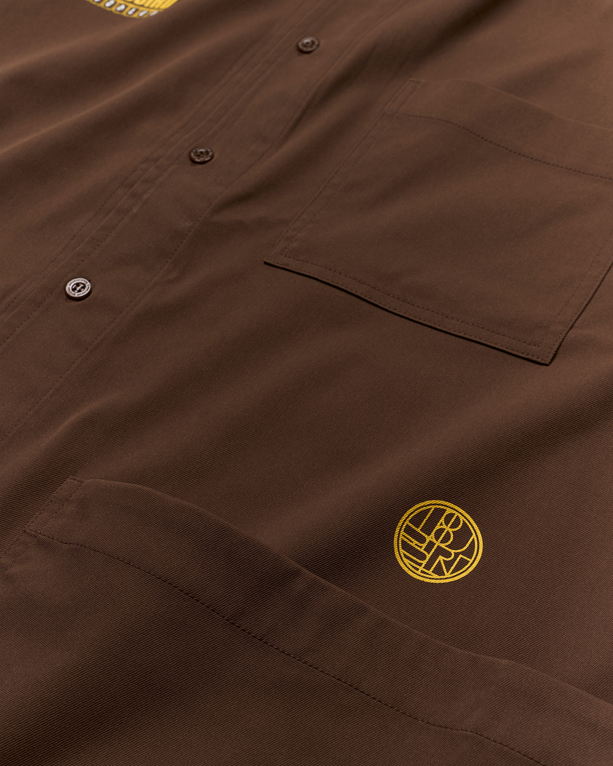 Woodbird WBWang Work Shirt Shirts Dark Brown