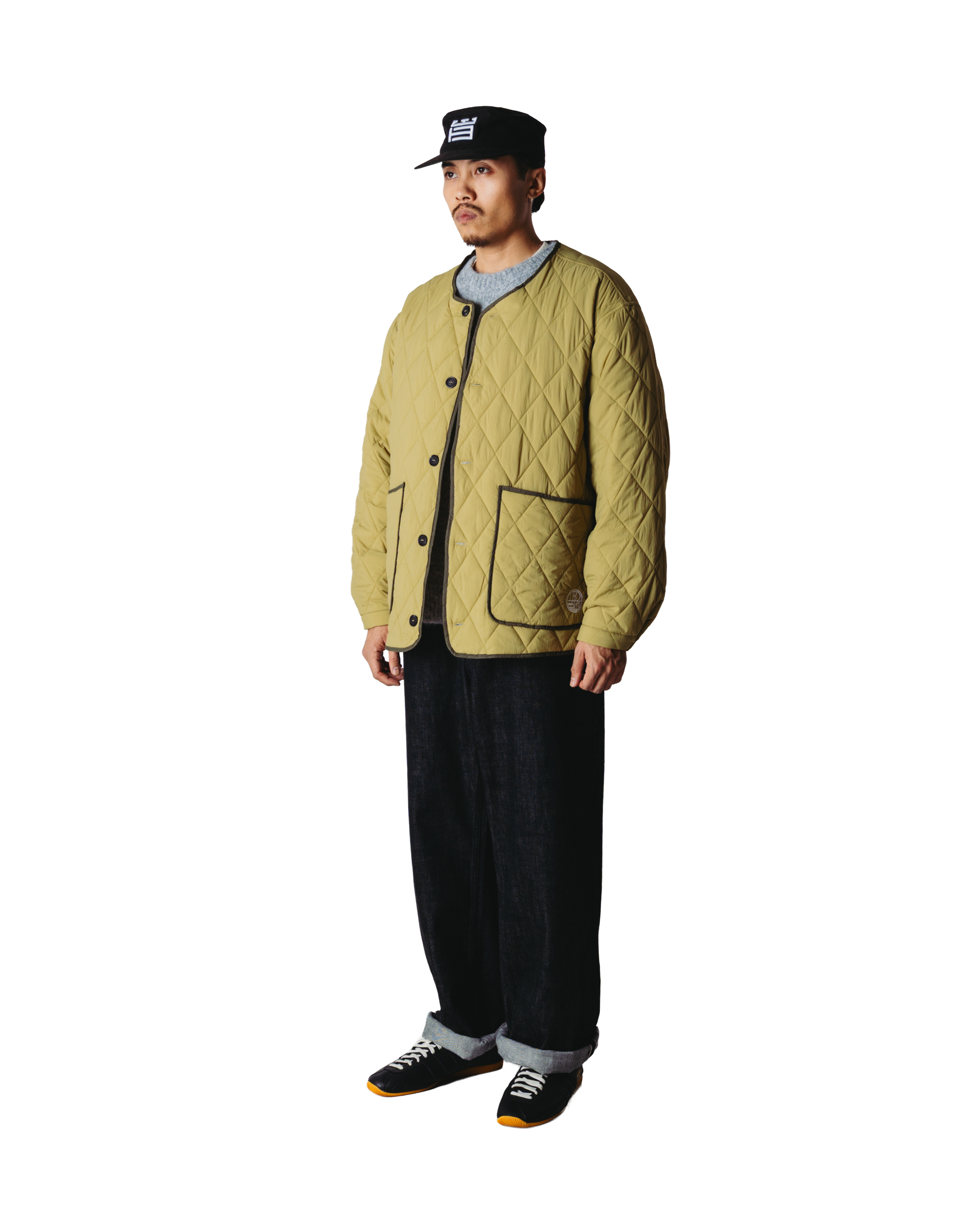 Woodbird WBWayne Quilt Jacket Outerwear Khaki