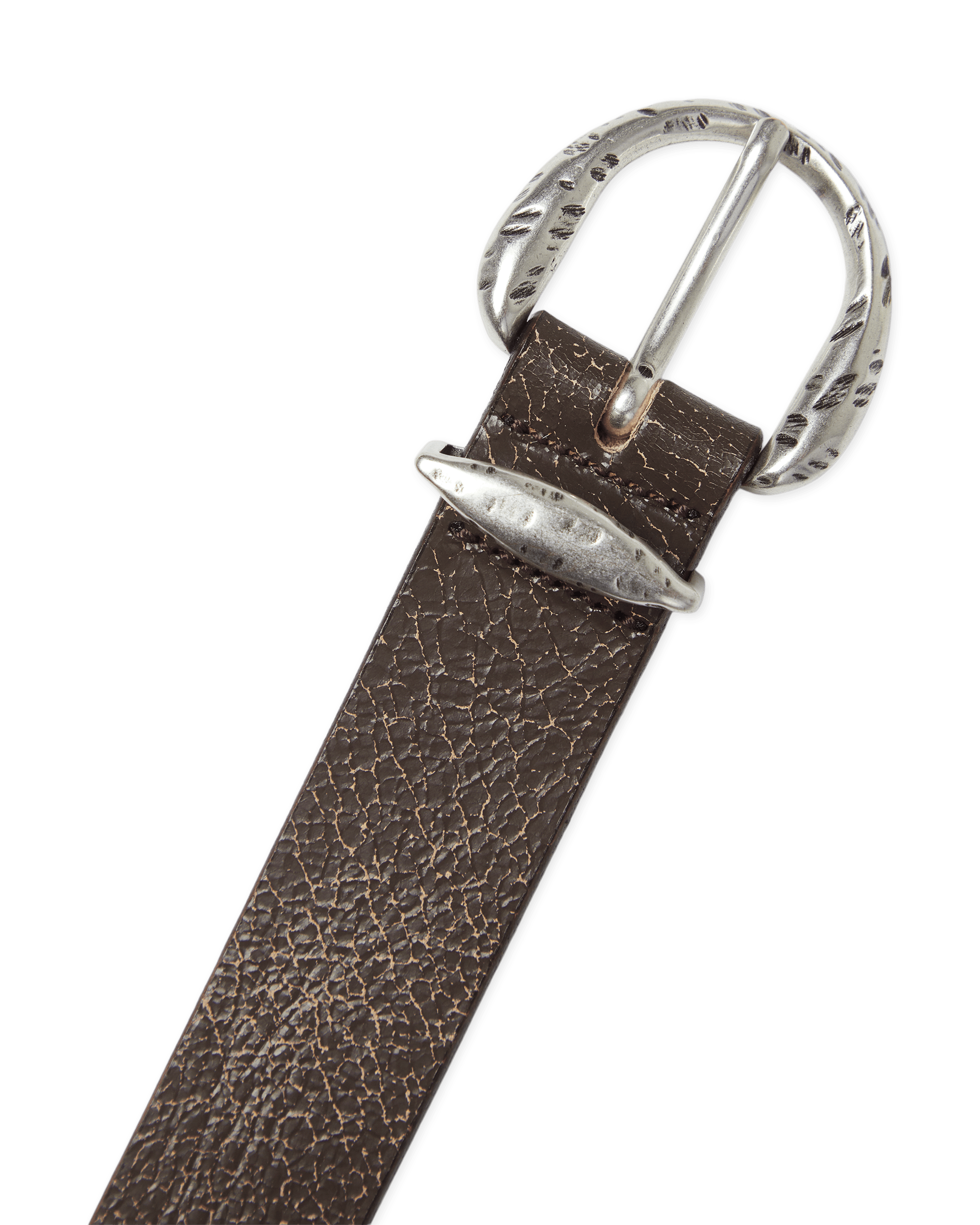 Woodbird WBWest Cracked Belt Accessories Washed Black