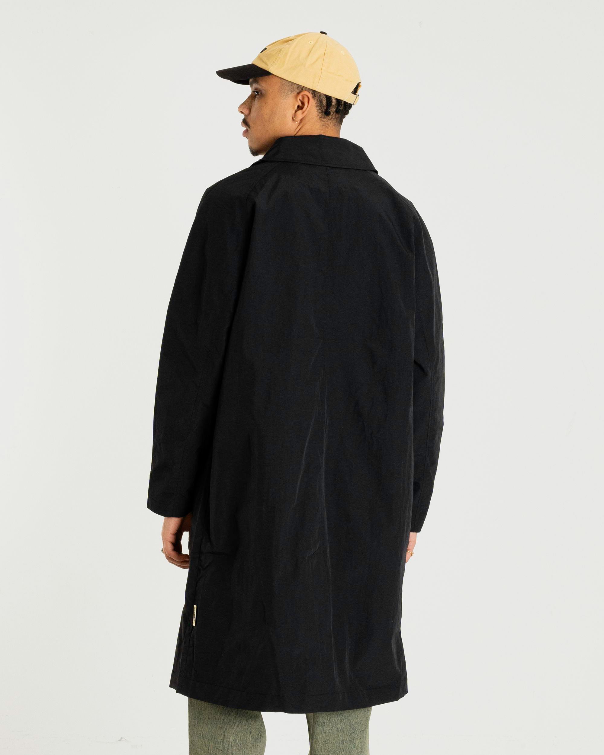 Woodbird WBWing Nylon Coat Outerwear Black