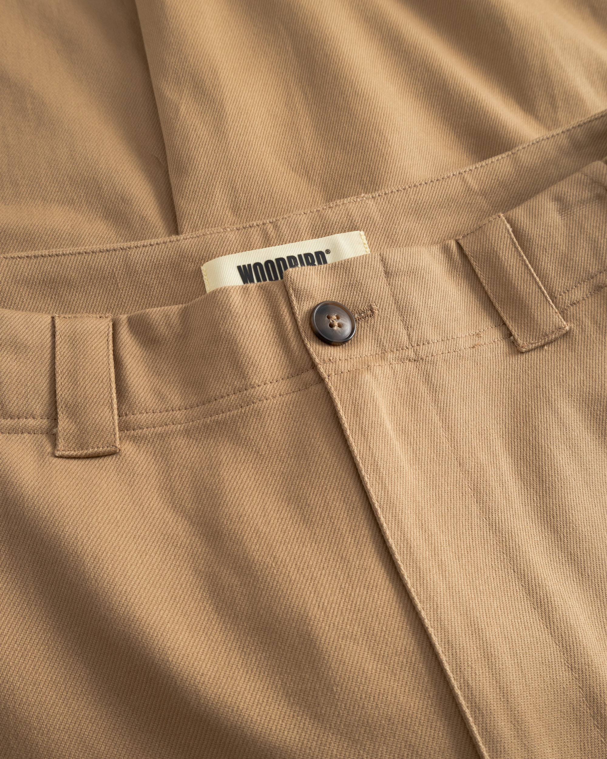 Woodbird WBWu Chino Pants Pants Camel