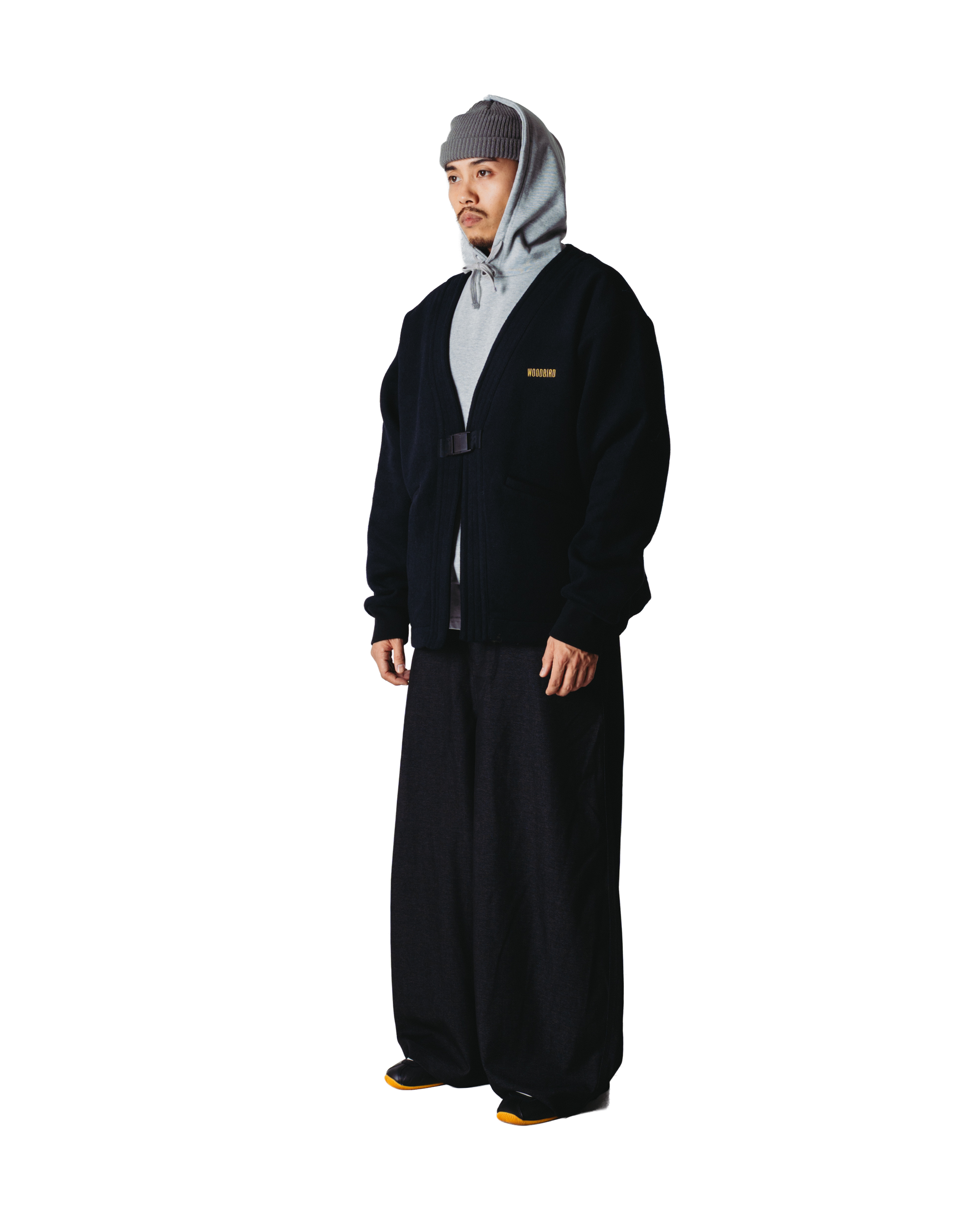 Woodbird WBWuang Kimono Jackets Dark Navy