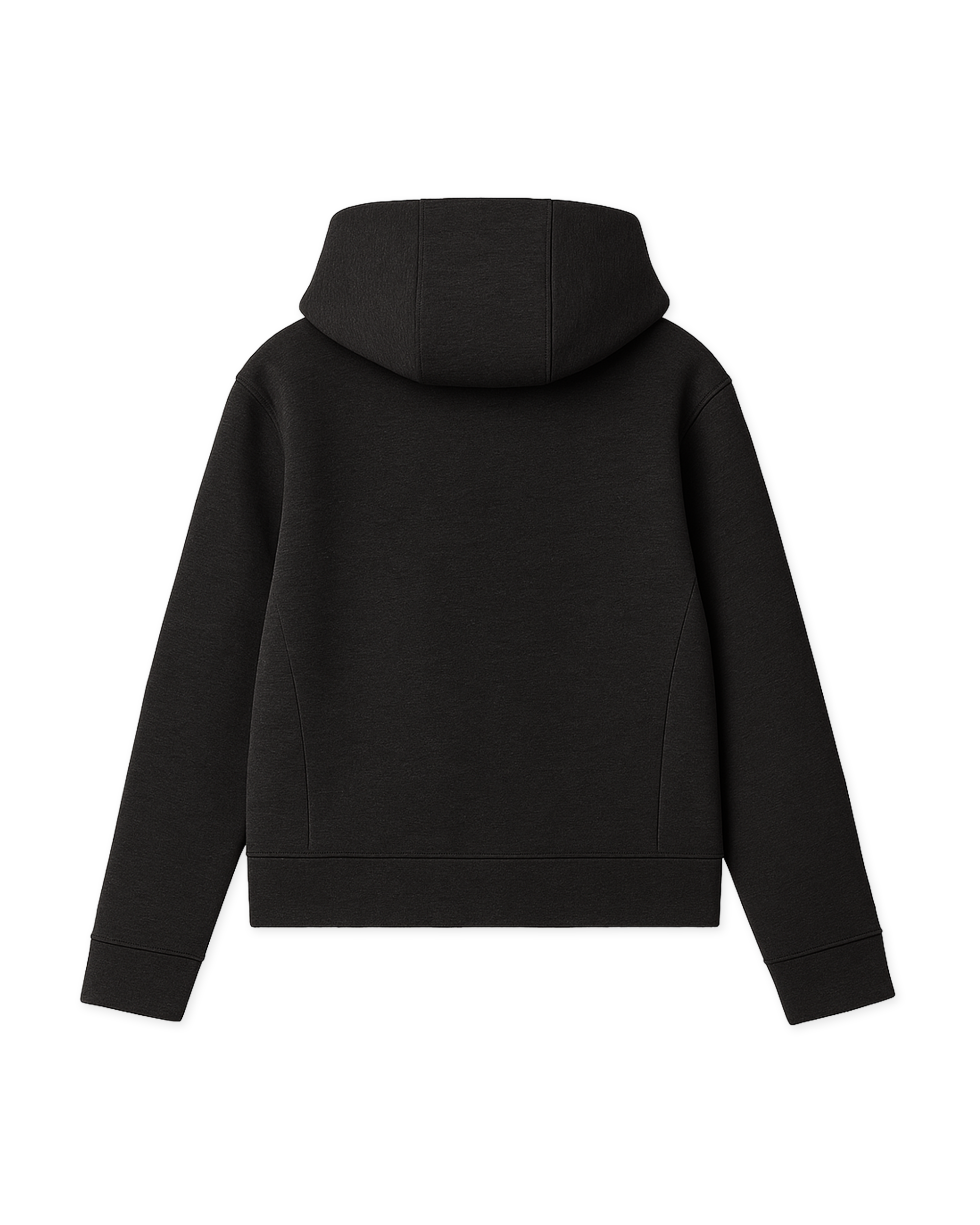Woodbird Female WBWuji Scuba Zip Hoodie Sweats Black