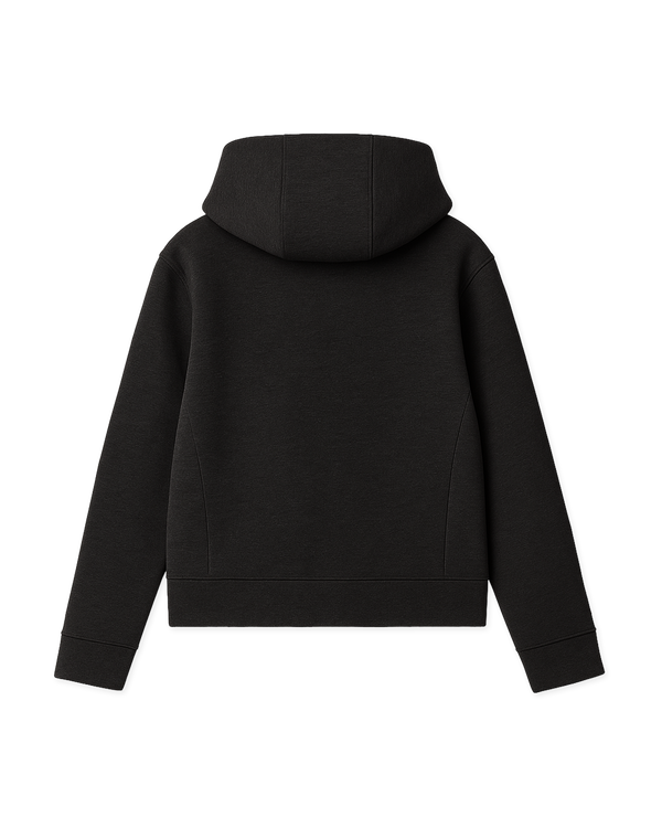 Woodbird Female WBWuji Scuba Zip Hoodie Sweats Black