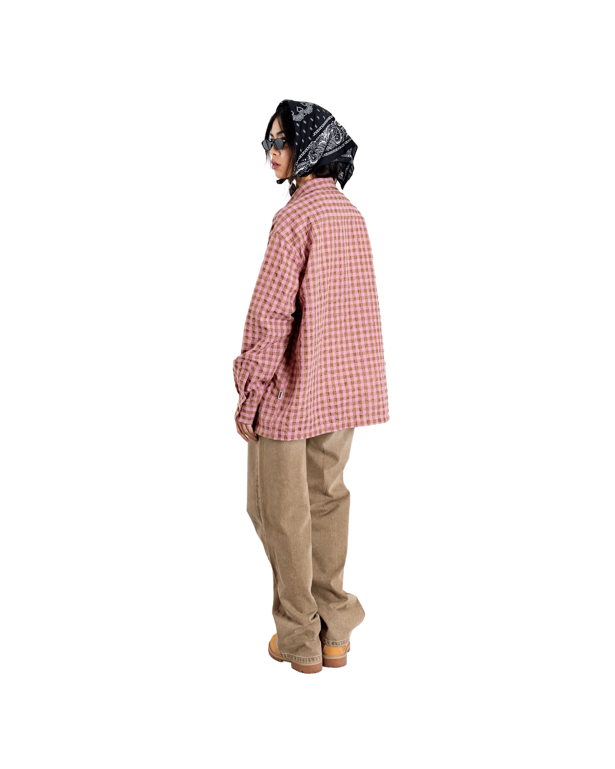 Woodbird Female WBWun Check Shirt Shirts Pink