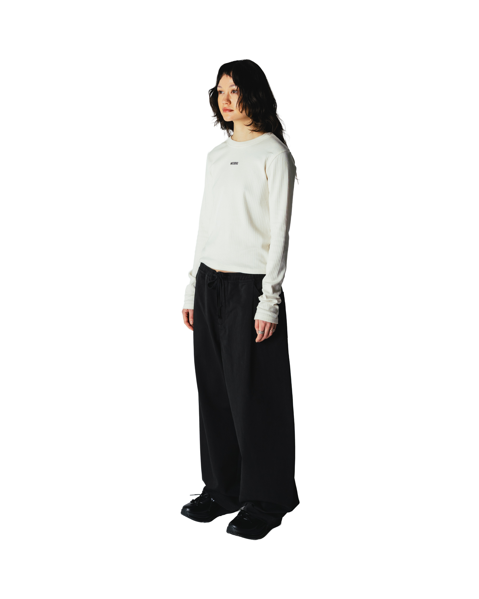 Woodbird Female WBXao LS Base Tee T-Shirts Off White