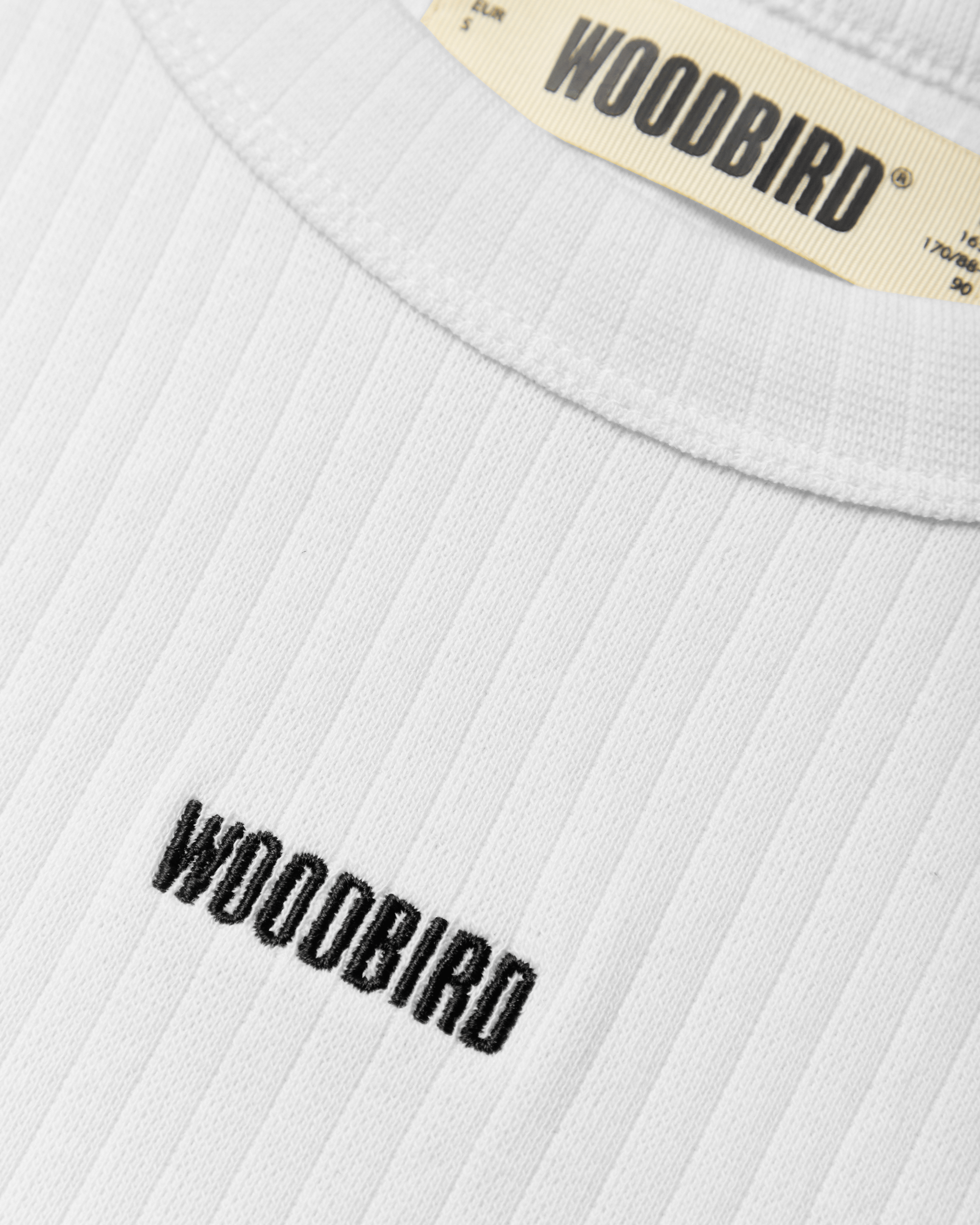 Woodbird Female WBXao LS Base Tee T-Shirts White