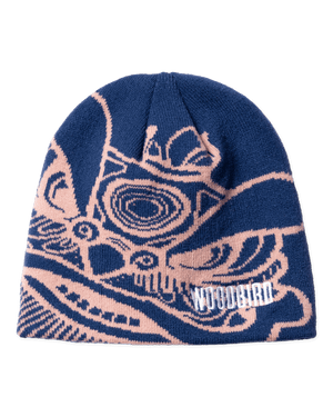 Woodbird WBYan Lion JQ Beanie Accessories Blue-Pink
