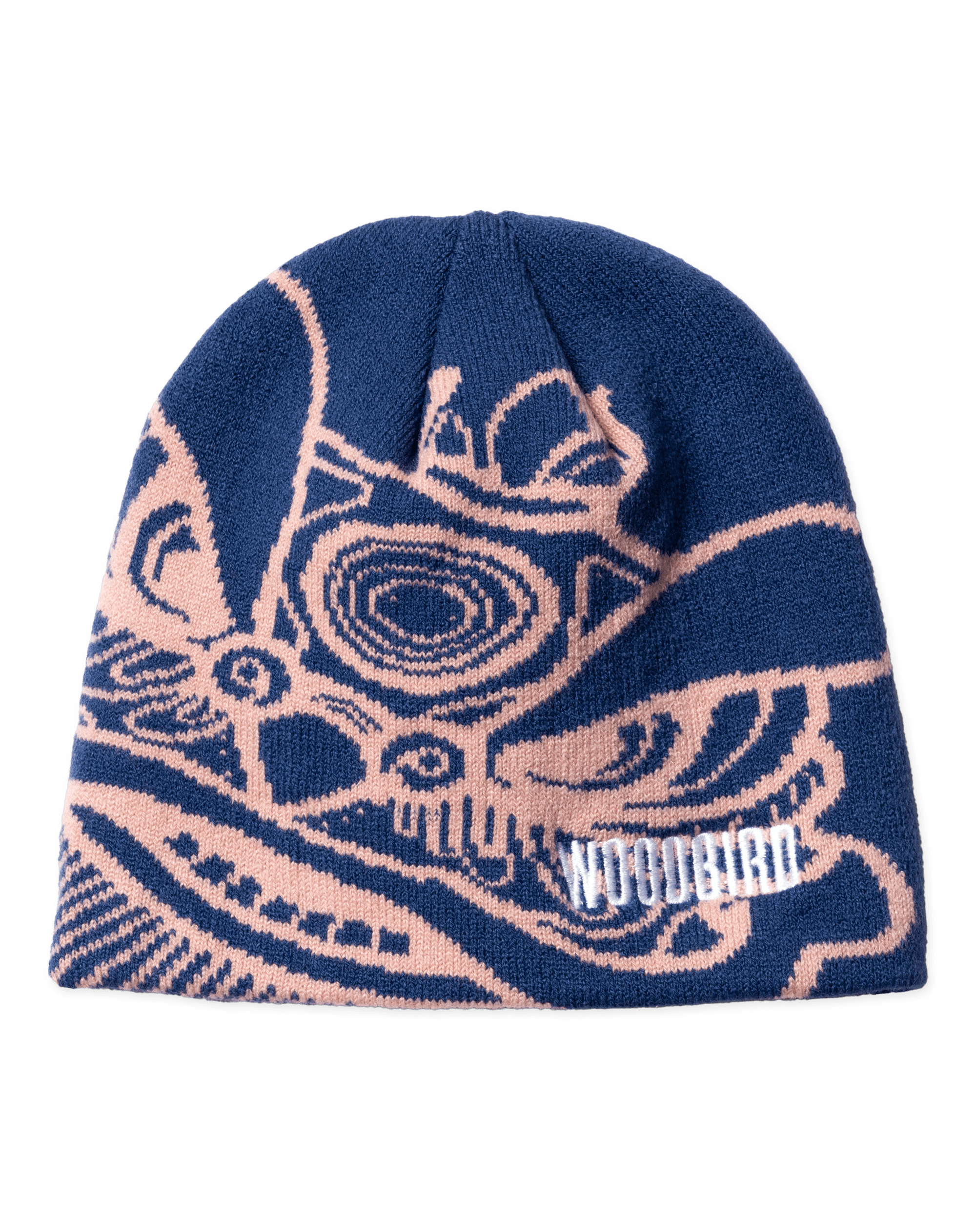 Woodbird WBYan Lion JQ Beanie Accessories Blue-Pink