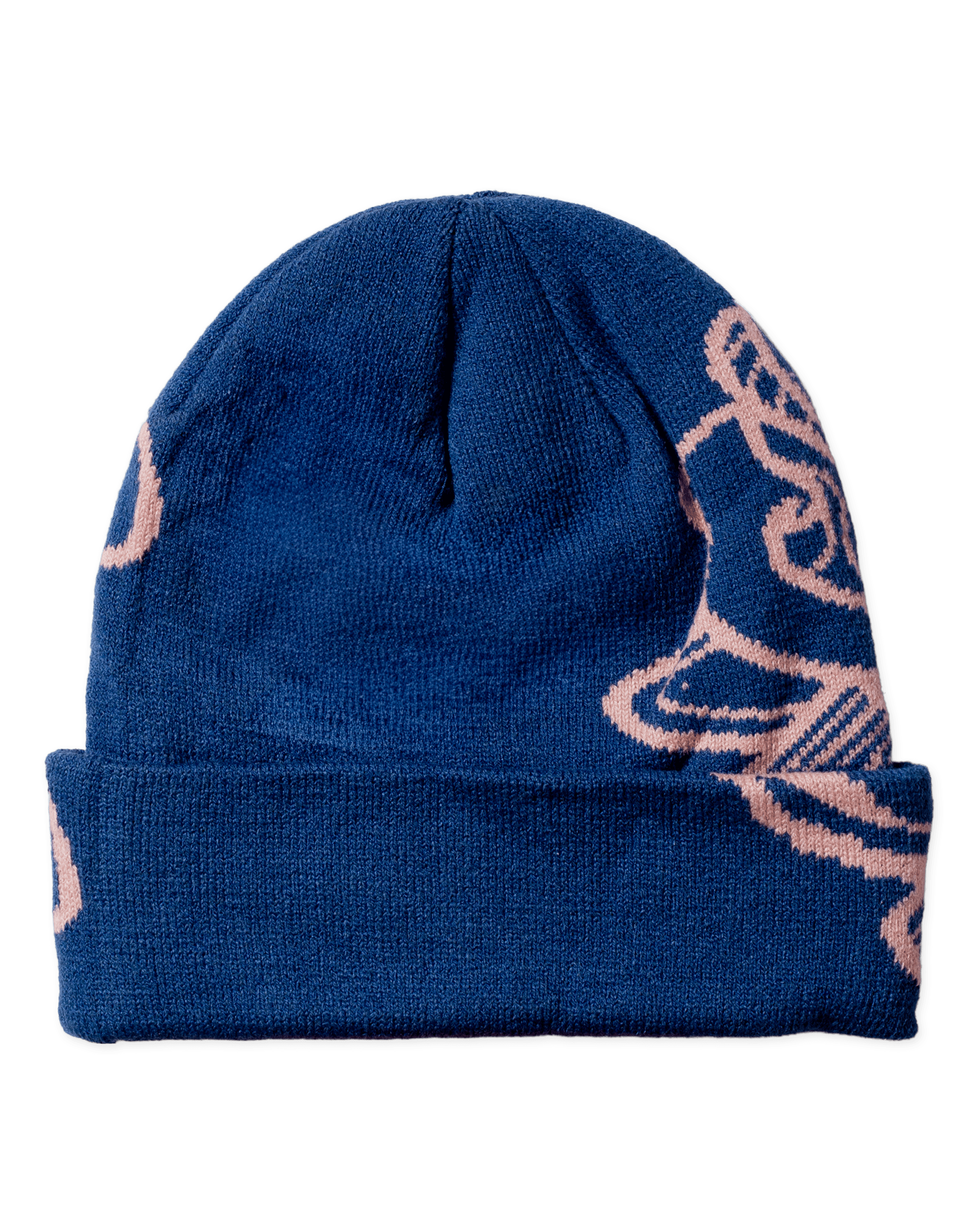 Woodbird WBYan Lion JQ Fold Beanie Accessories Blue-Pink