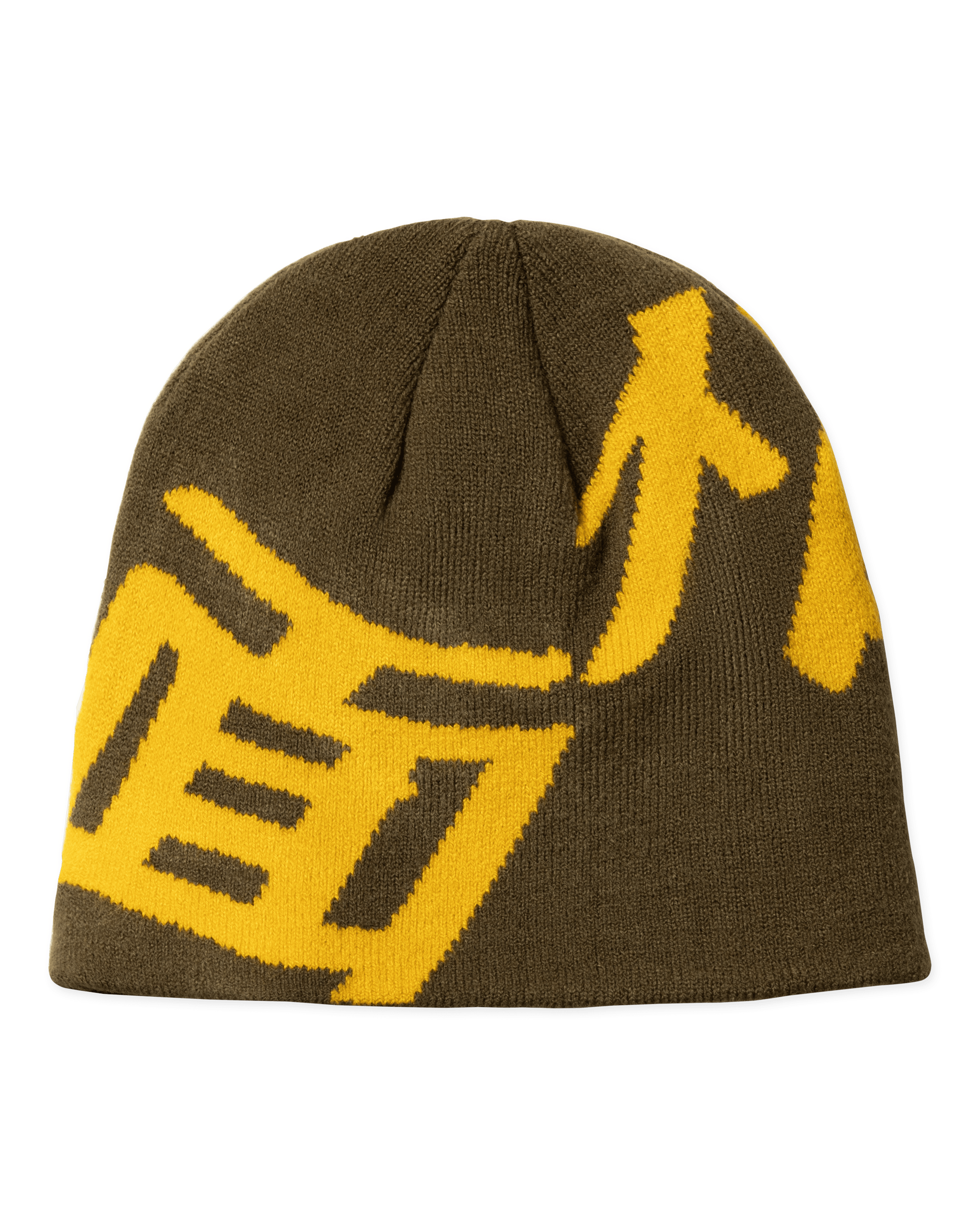 Woodbird WBYan Sumo JQ Beanie Accessories Dark Brown-yellow