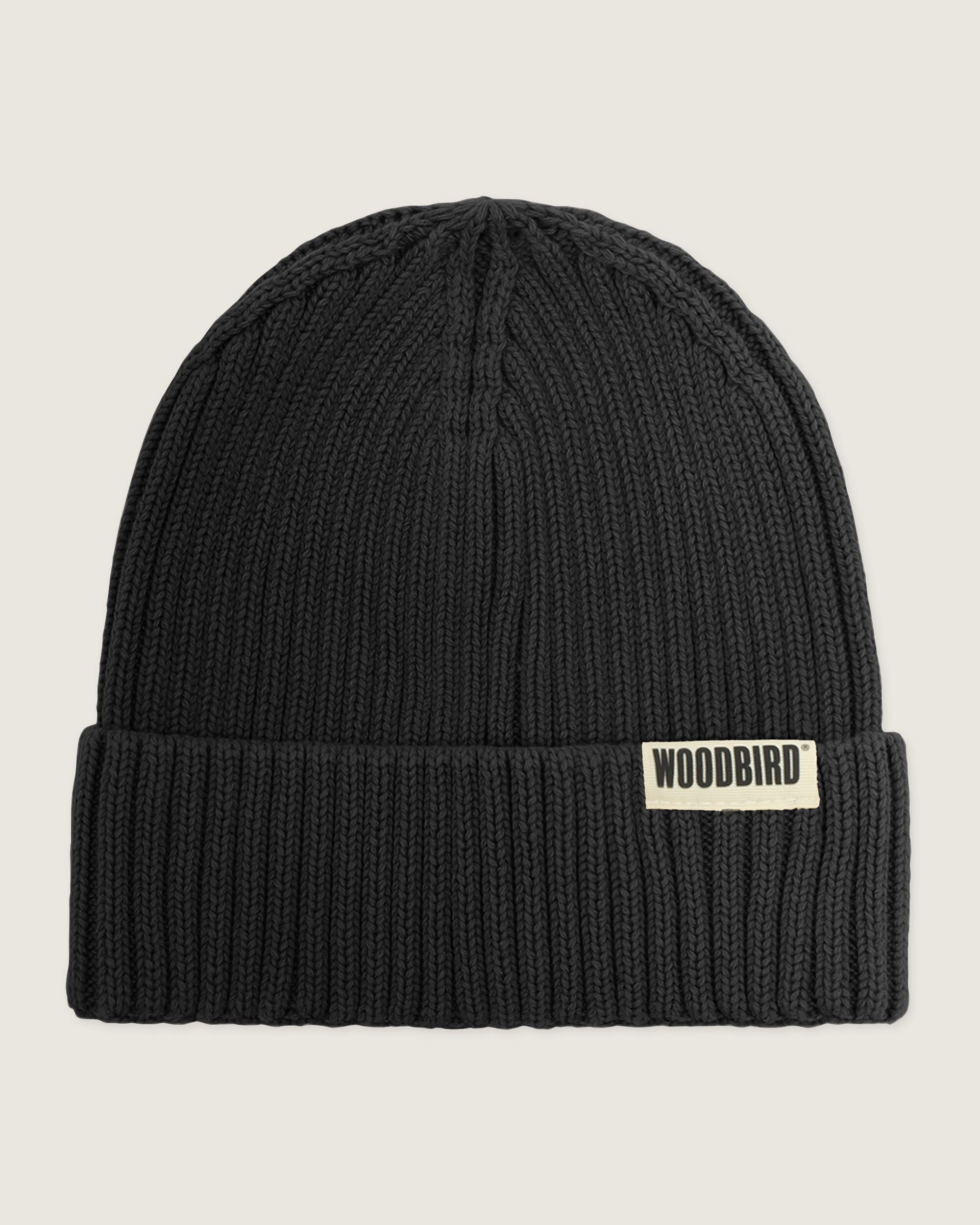 Woodbird WBYeti Cotton Beanie Accessories Black