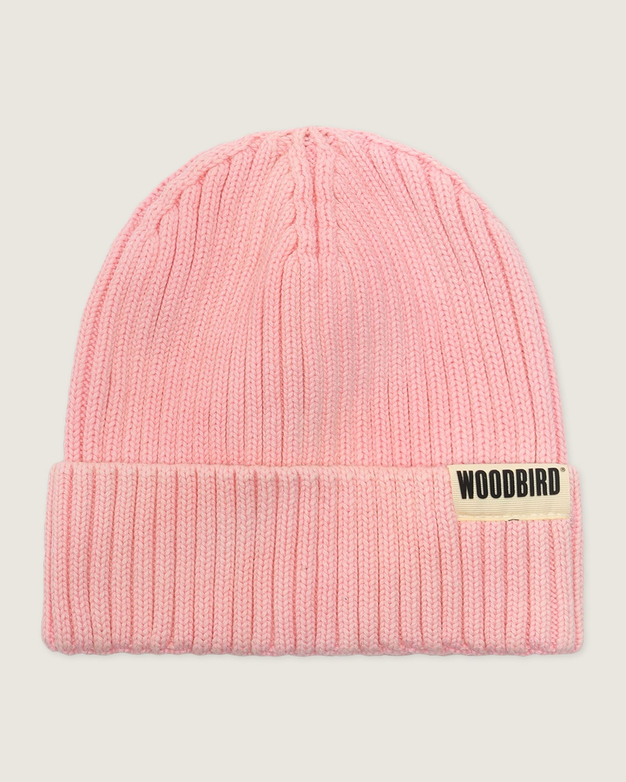 Woodbird WBYeti Cotton Beanie Accessories Dusty Rose