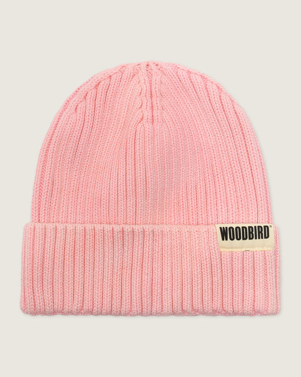 Woodbird WBYeti Cotton Beanie Accessories Dusty Rose
