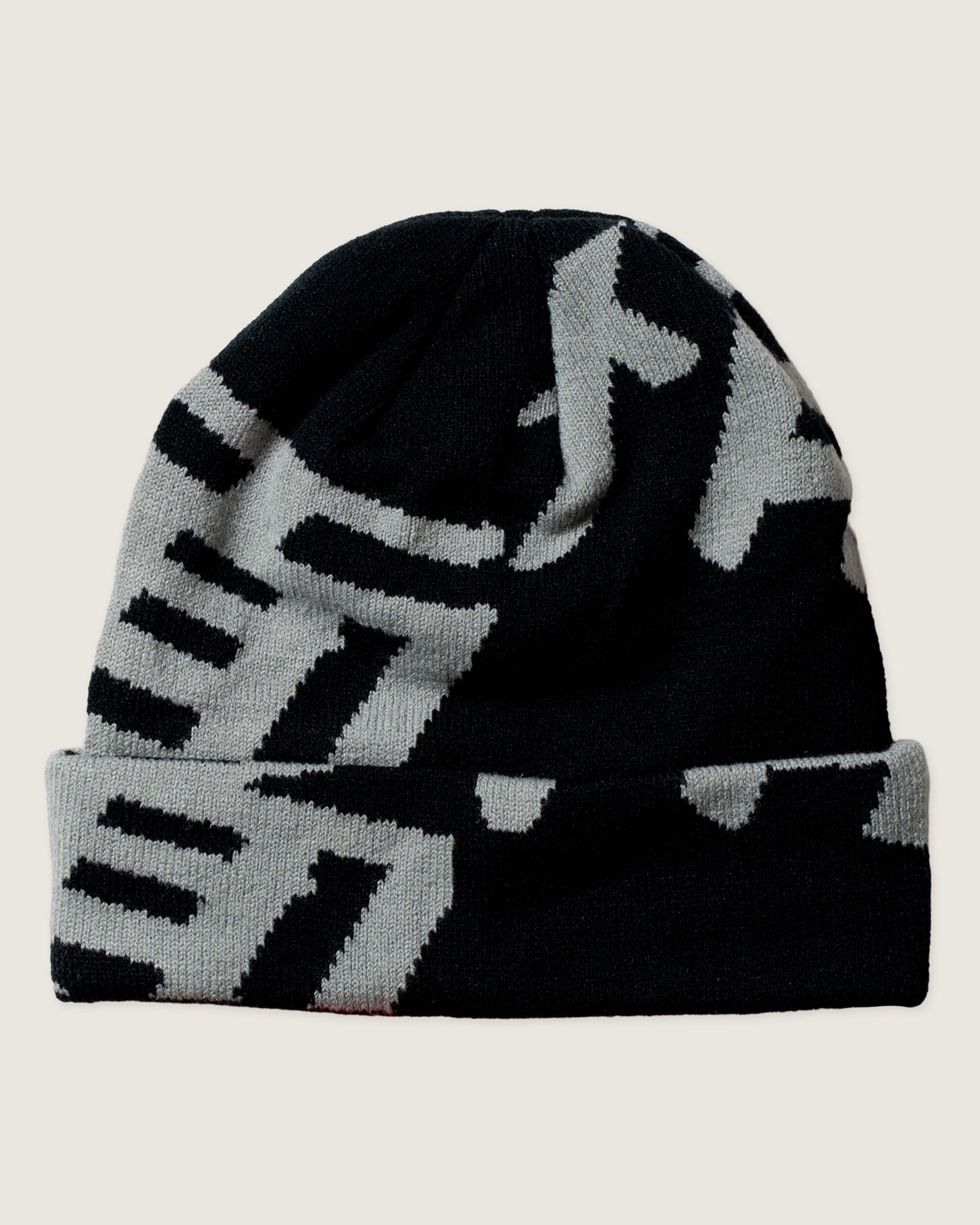 Woodbird WBYeti Cotton Beanie Accessories Black-Grey