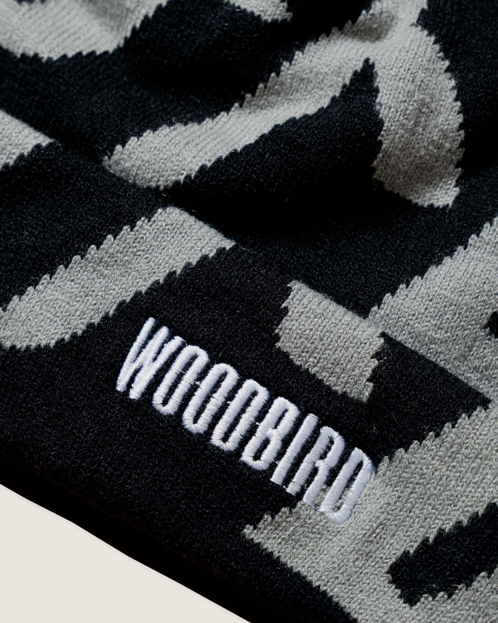 Woodbird WBYeti Cotton Beanie Accessories Black-Grey
