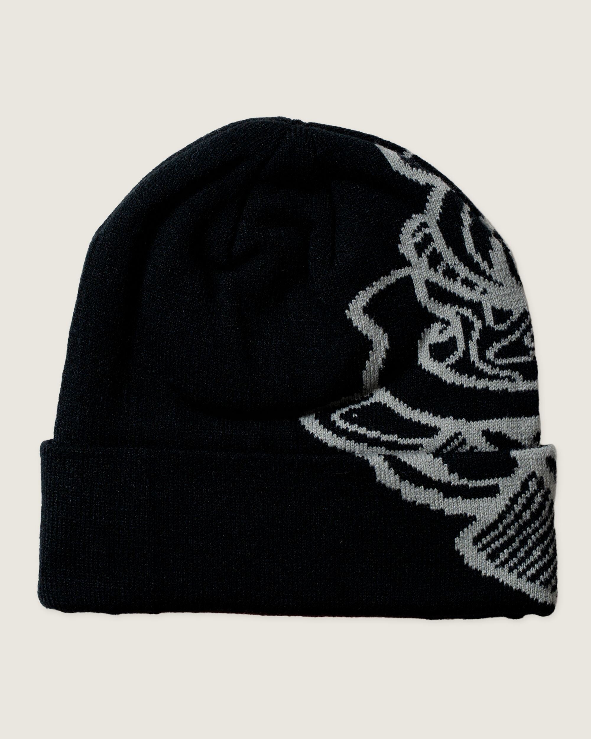 Woodbird WBYeti Cotton Beanie Accessories Black-Grey