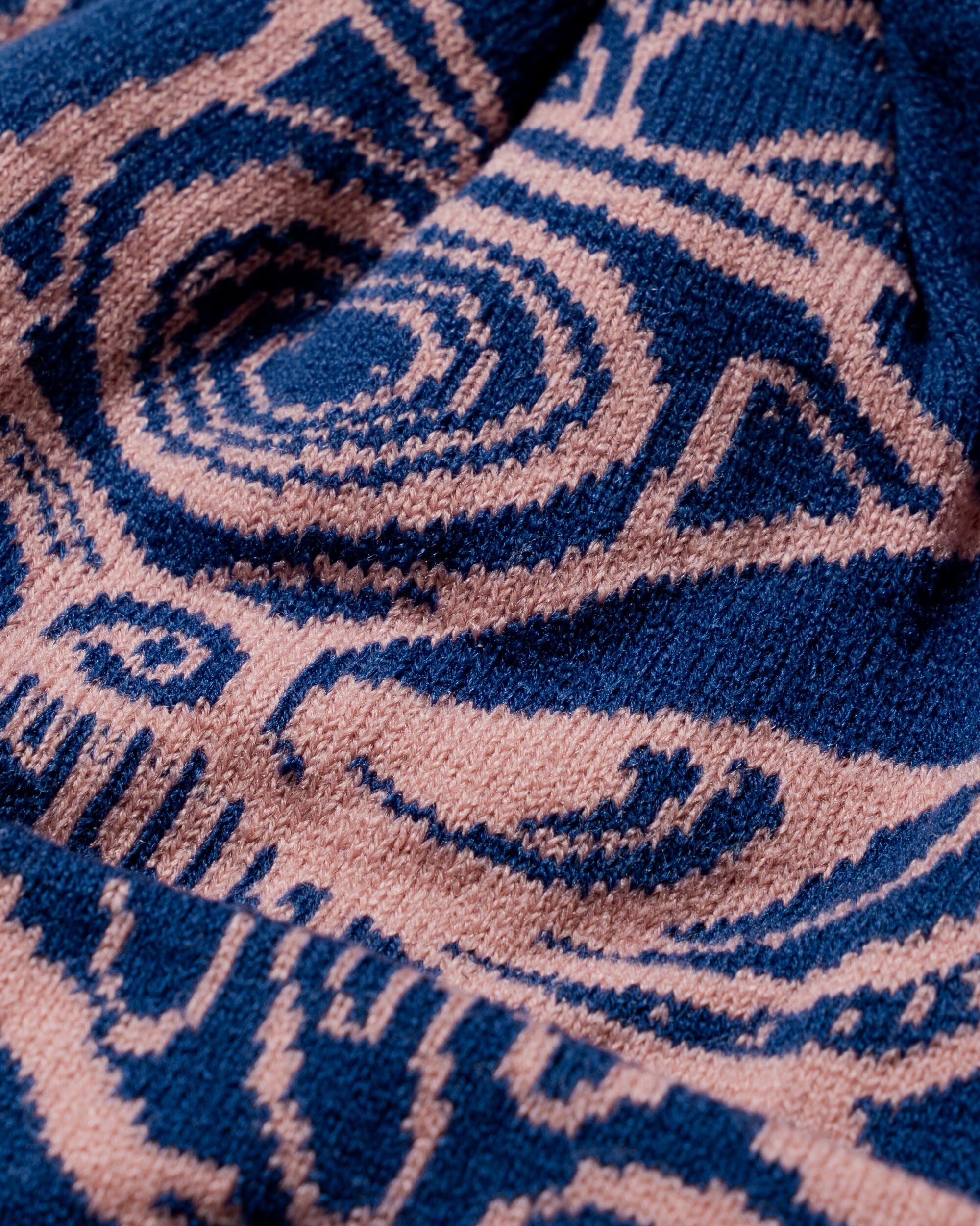 Woodbird WBYeti Cotton Beanie Accessories Blue-Pink