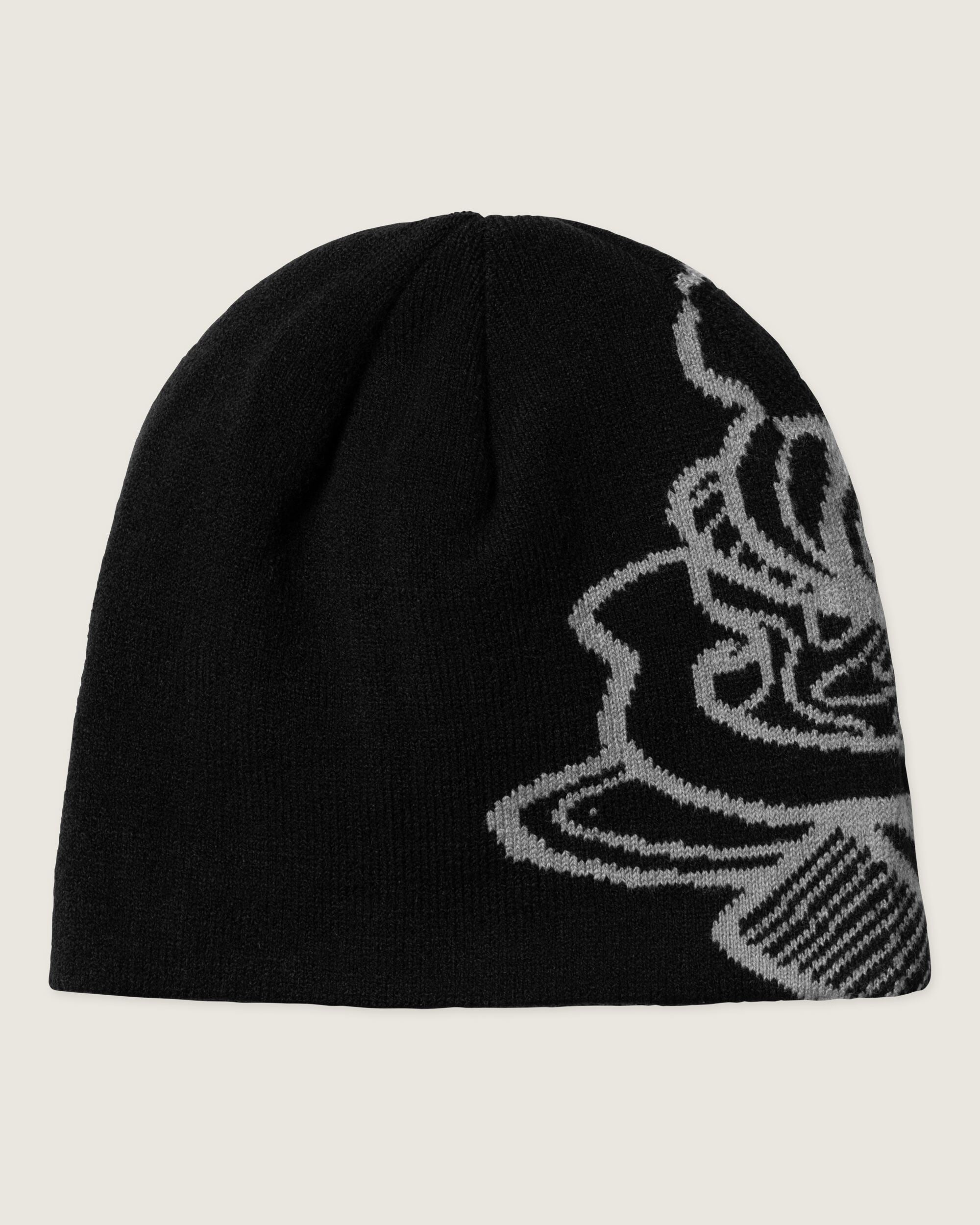 Woodbird WBYeti Cotton Beanie Accessories Black-Grey