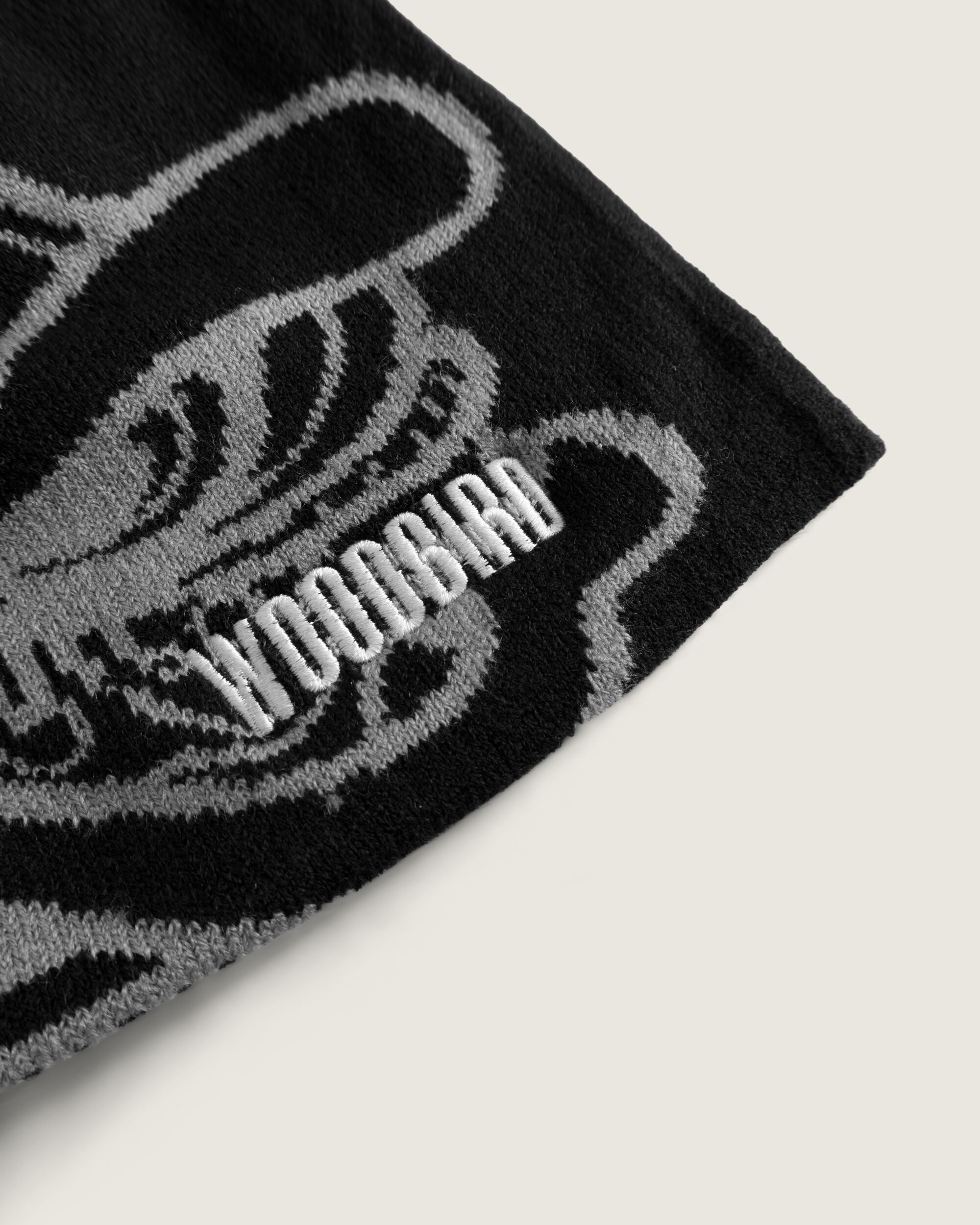 Woodbird WBYeti Cotton Beanie Accessories Black-Grey