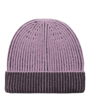 Woodbird WBYeti Plated Beanie Accessories Violet-Slate Blue