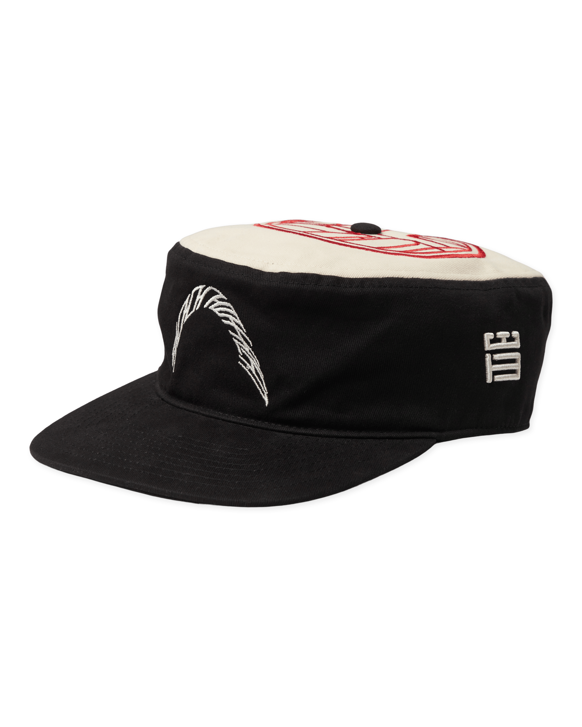 Woodbird WBYin CB Art Pillbox Cap Accessories Black