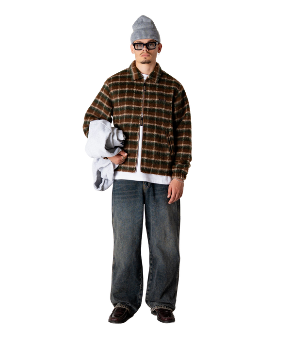 Woodbird WBYouth Fuzzy Jacket Jackets Dark Green