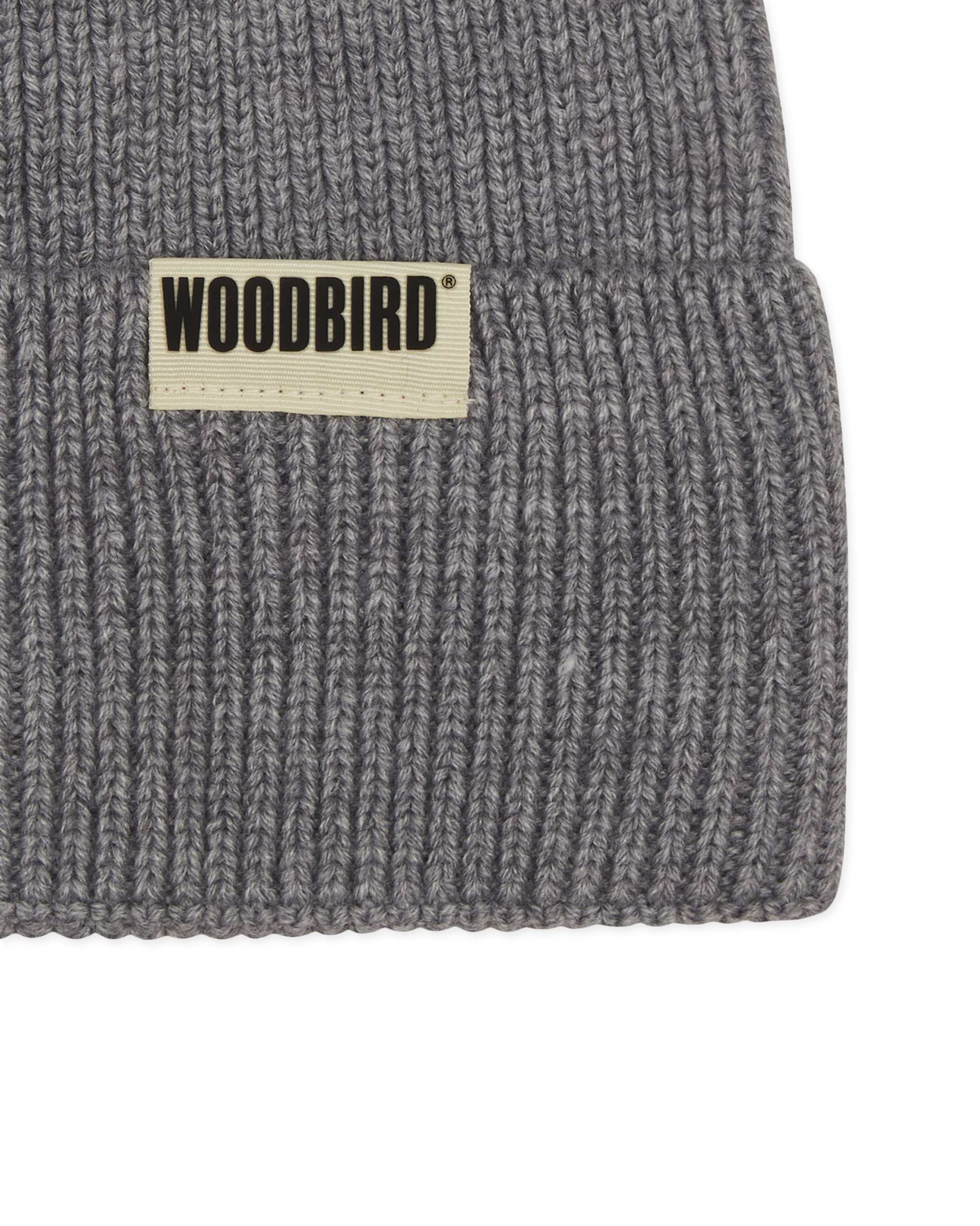 Woodbird WBYupa Long Beanie Accessories Light Grey