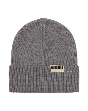 Woodbird WBYupa Long Beanie Accessories Light Grey