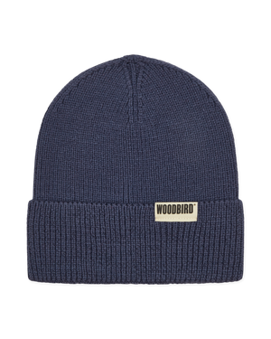 Woodbird WBYupa Long Beanie Accessories Navy