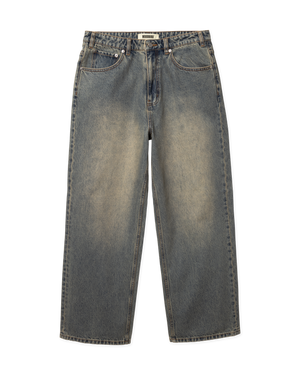 Woodbird WBYuto Aged Jeans Jeans Dark Blue