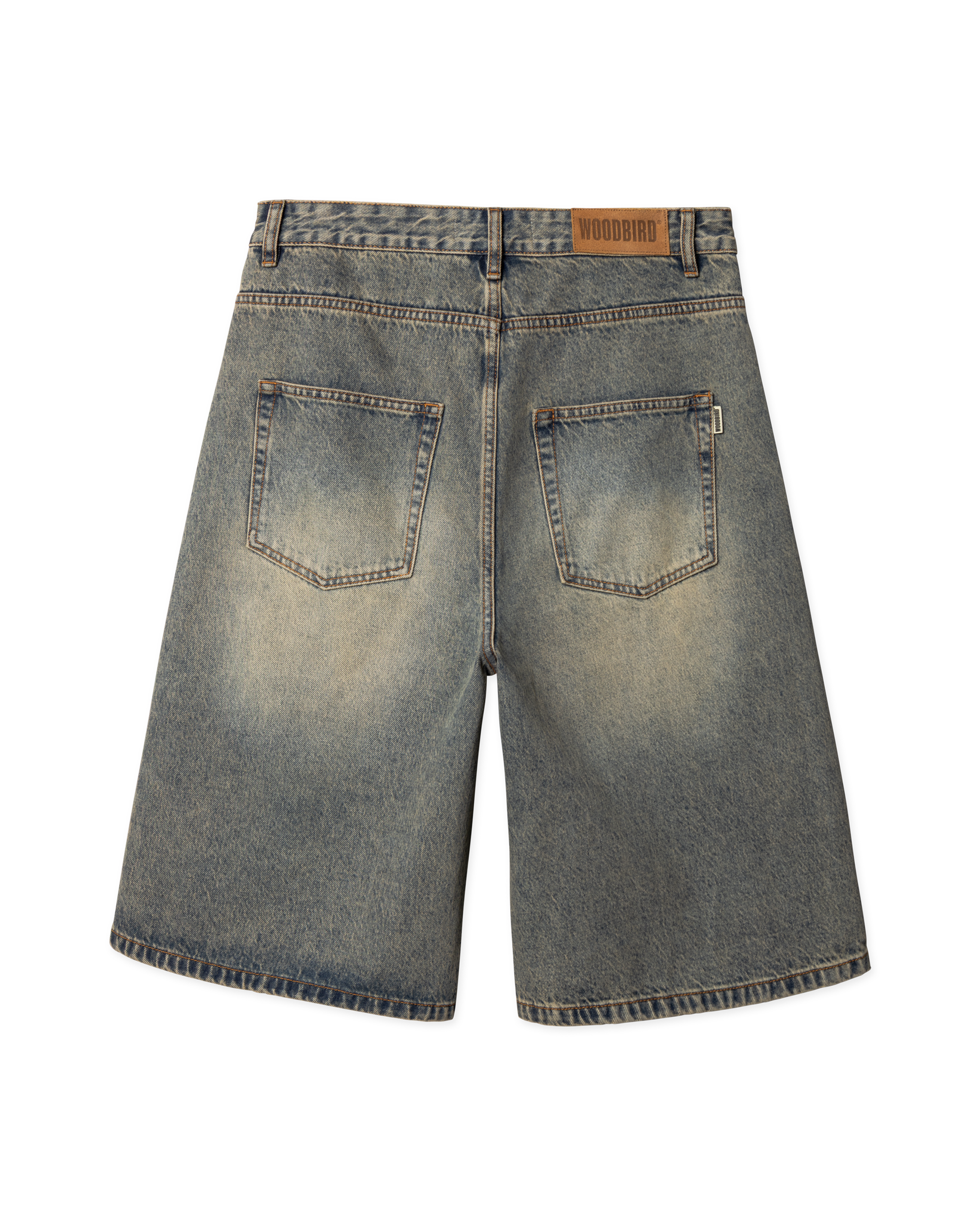 Woodbird WBYuto Aged Shorts Shorts Dark Blue
