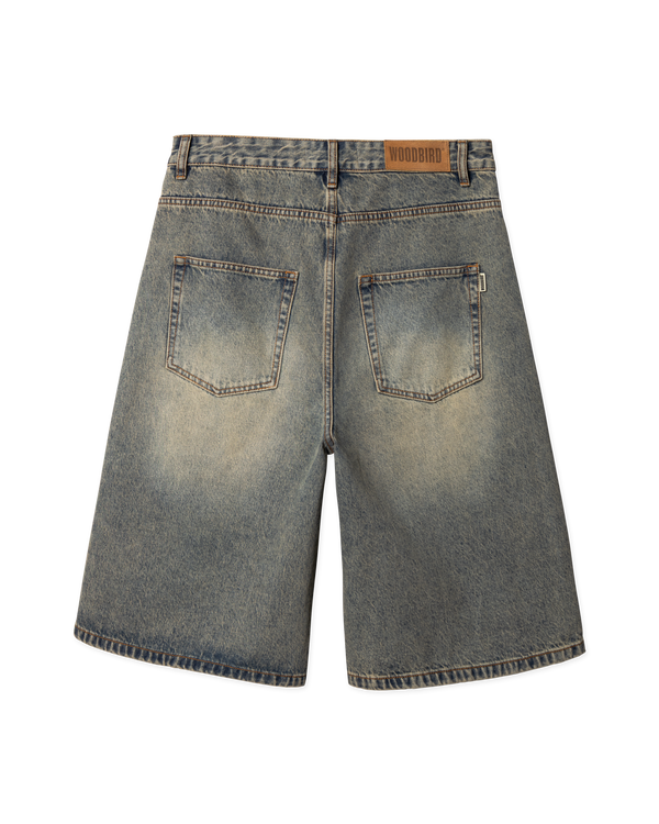 Woodbird WBYuto Aged Shorts Shorts Dark Blue