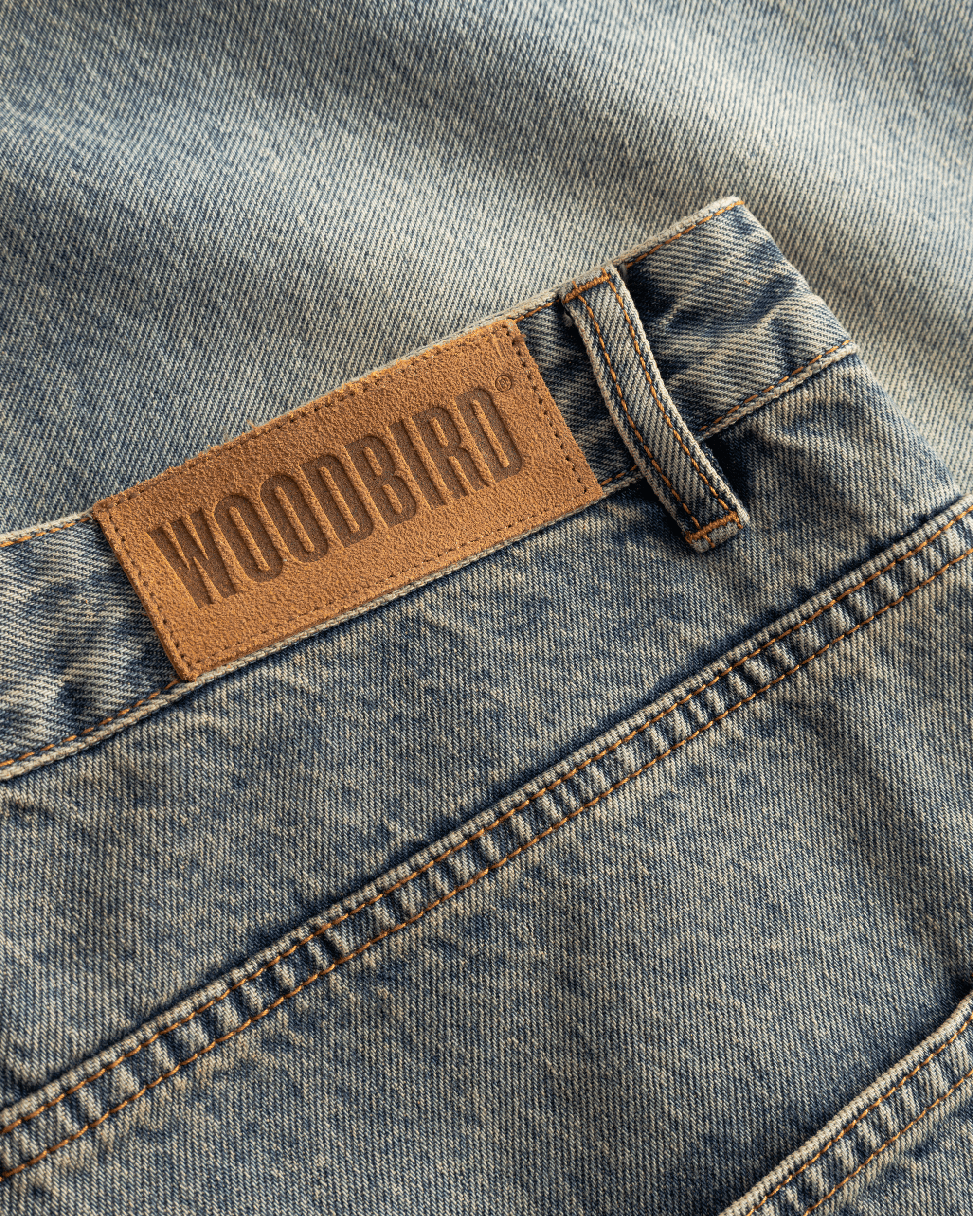 Woodbird WBYuto Aged Shorts Shorts Dark Blue