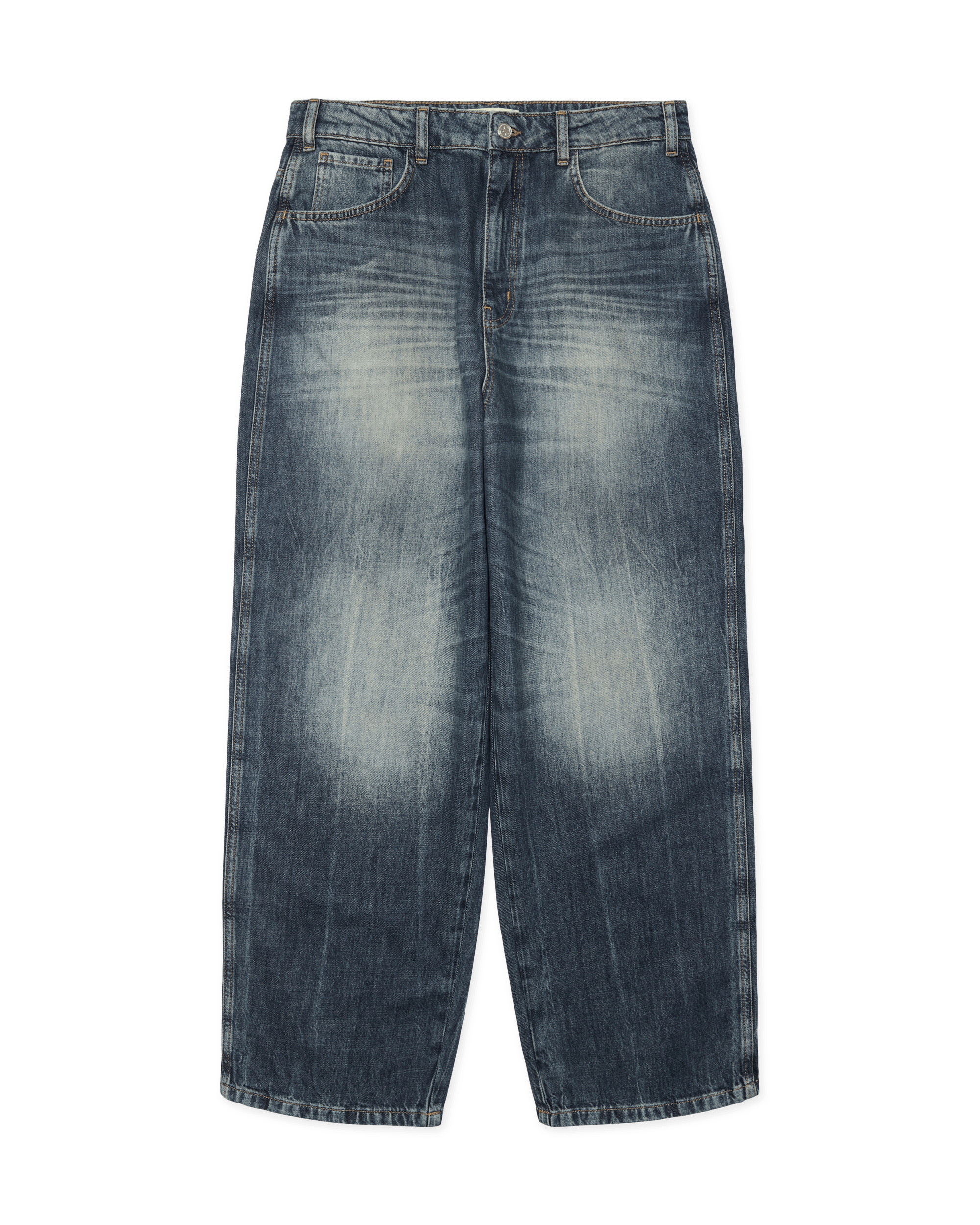 Woodbird WBYuto Freeze Jeans Jeans Washed Mid Blue
