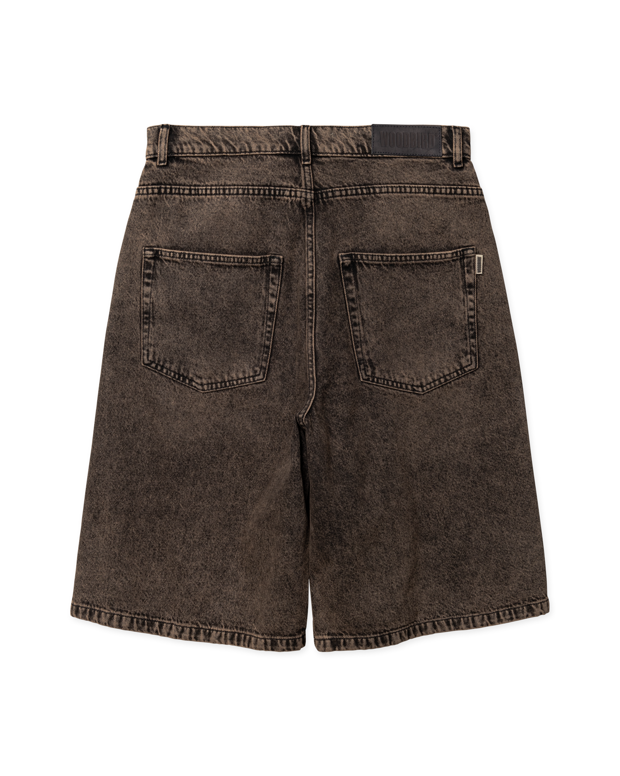 Woodbird WBYuto Oak Shorts Shorts Washed Brown