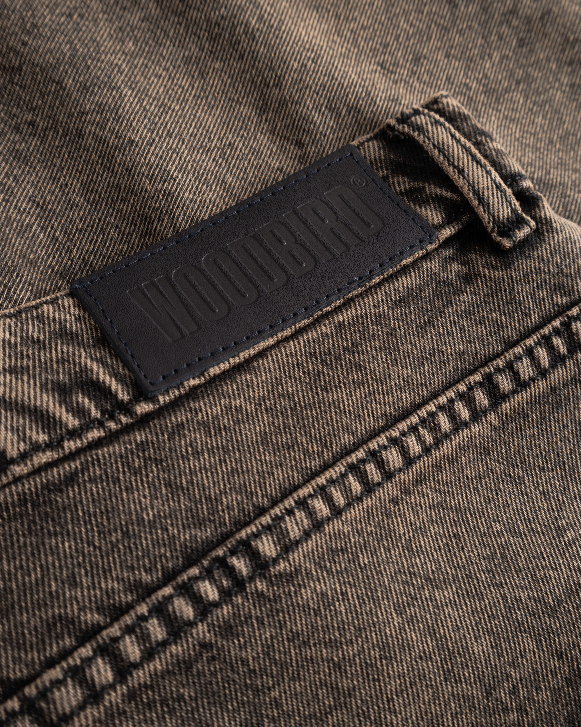 Woodbird WBYuto Oak Shorts Shorts Washed Brown