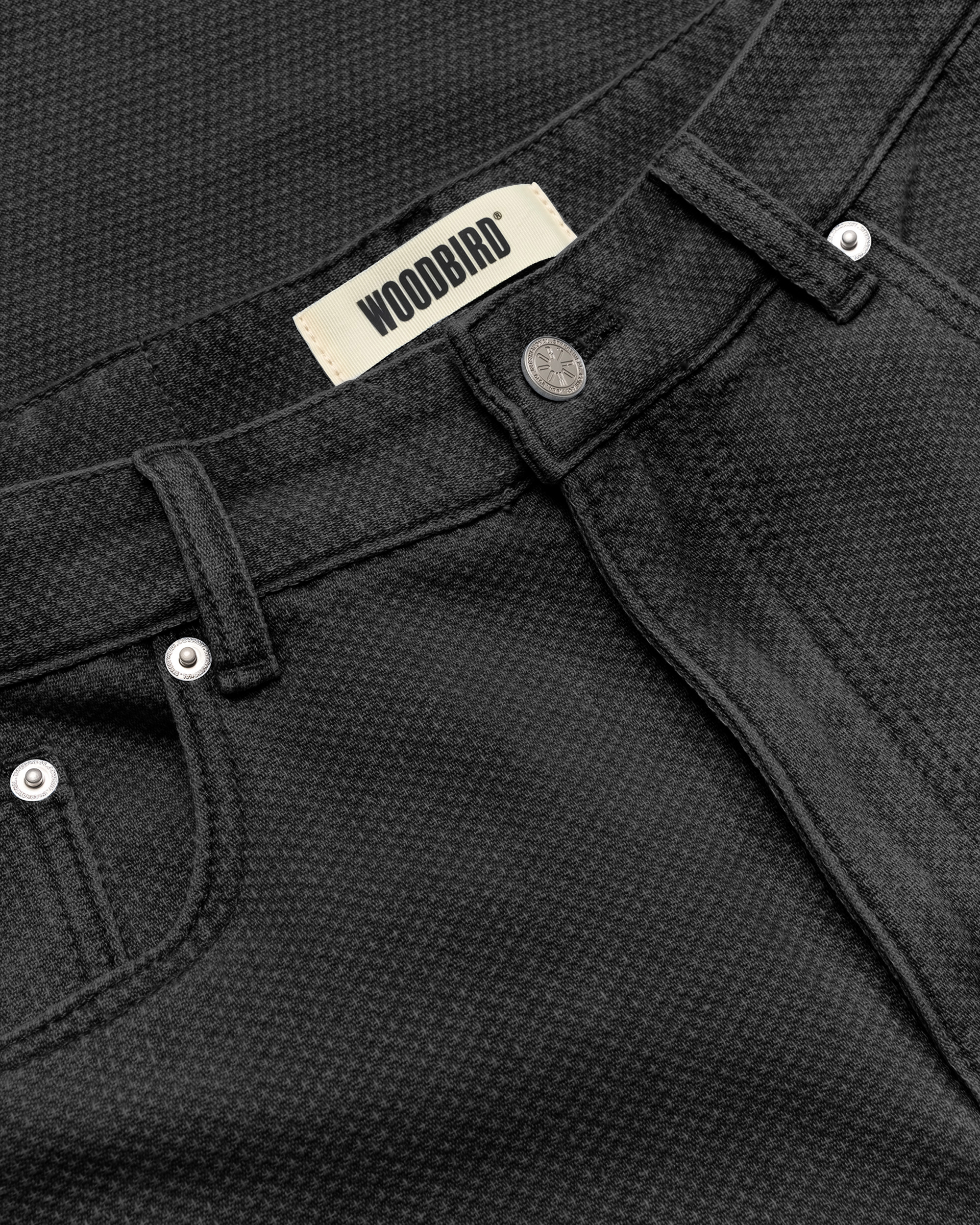 Woodbird WBYuto Punch Shorts Shorts Black
