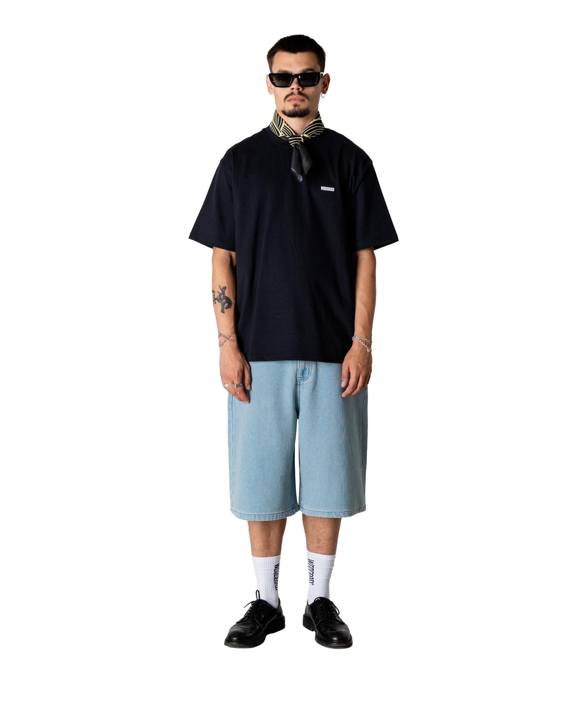 Woodbird WBYuto Punch Shorts Shorts Light Blue