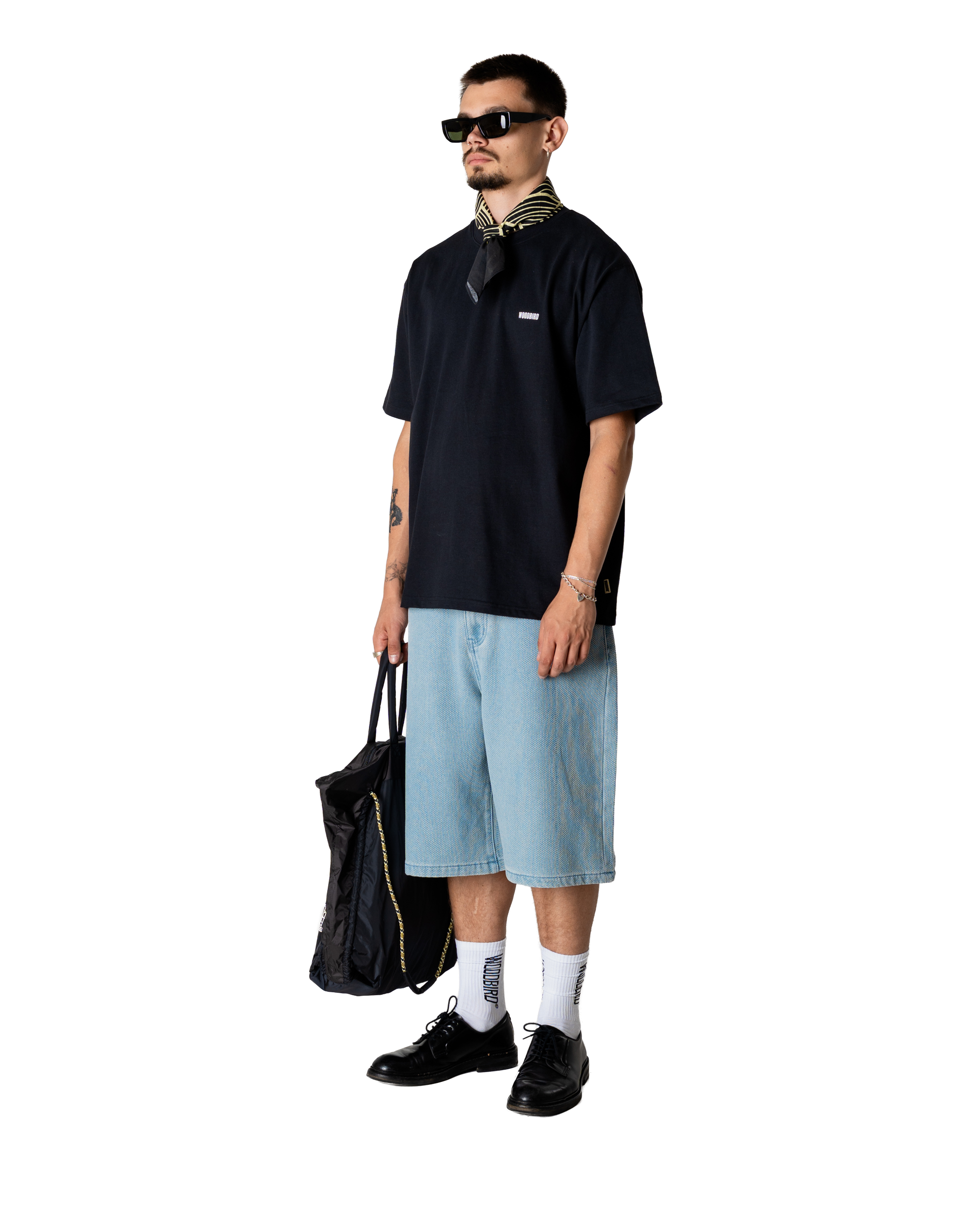 Woodbird WBYuto Punch Shorts Shorts Light Blue