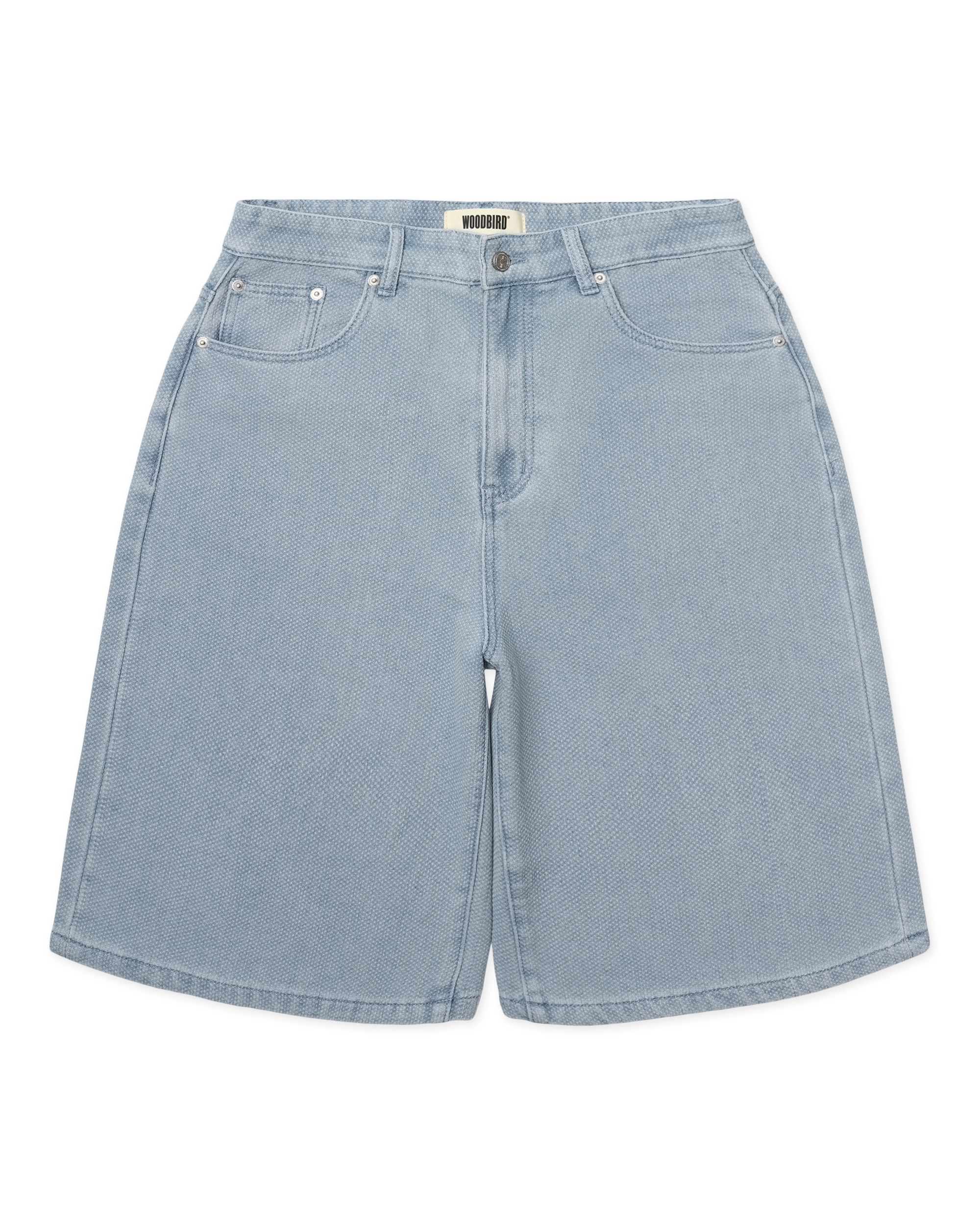 Woodbird WBYuto Punch Shorts Shorts Light Blue