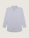 WBYuzo Stripe Shirt - White-Blue