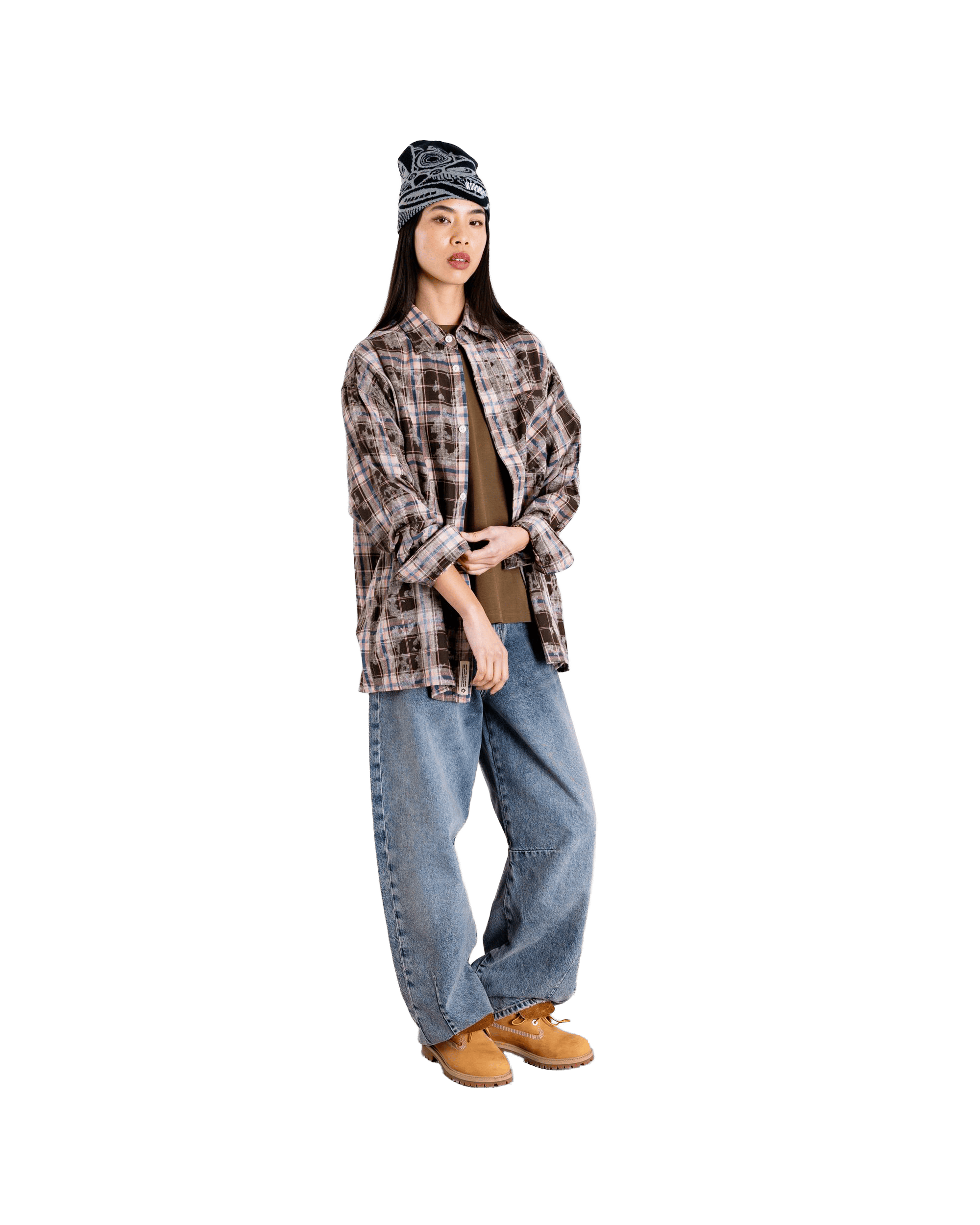 Woodbird Female WBZimo Check Shirt Shirts Pink