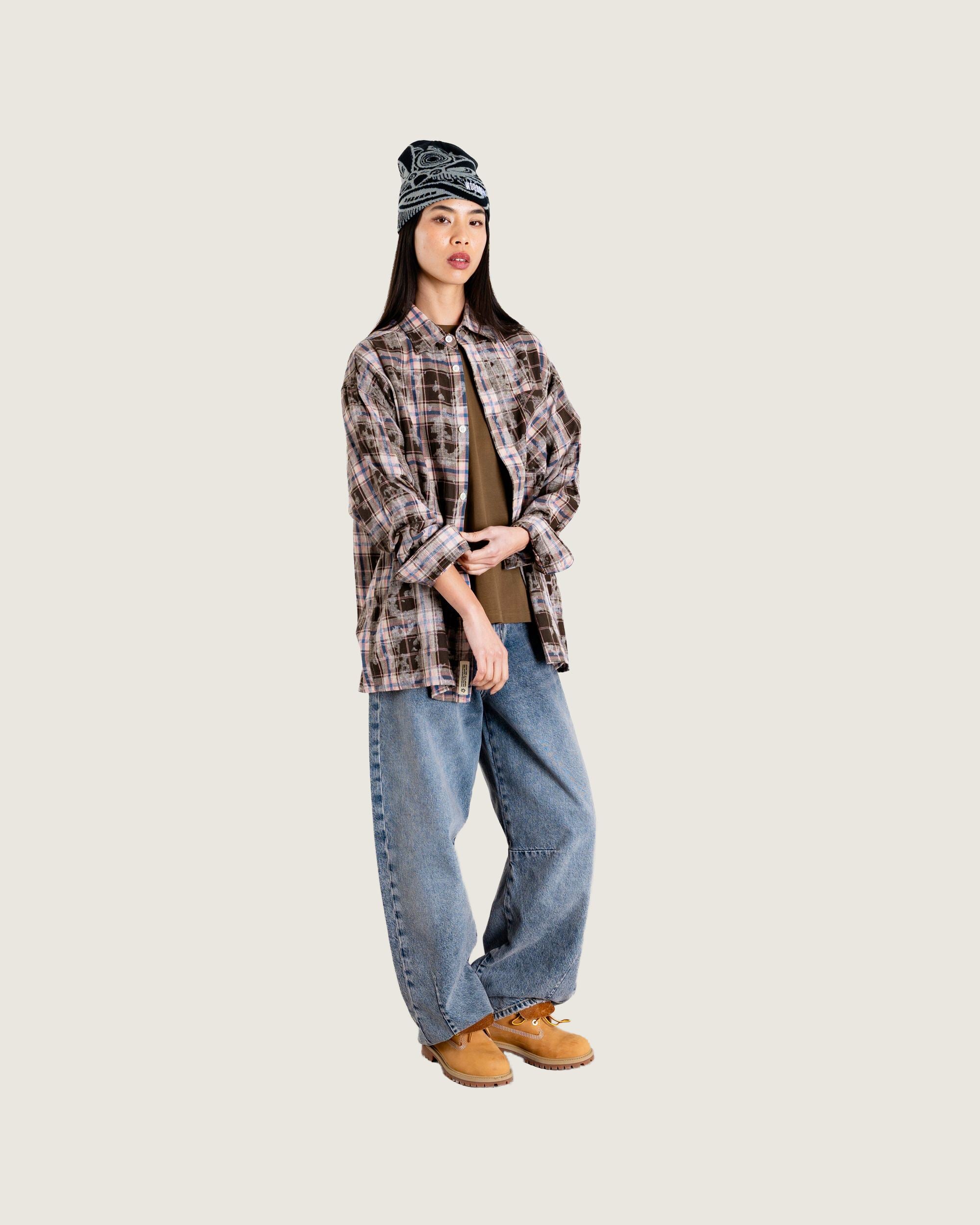 Woodbird Female WBZimo Check Shirt Shirts Pink